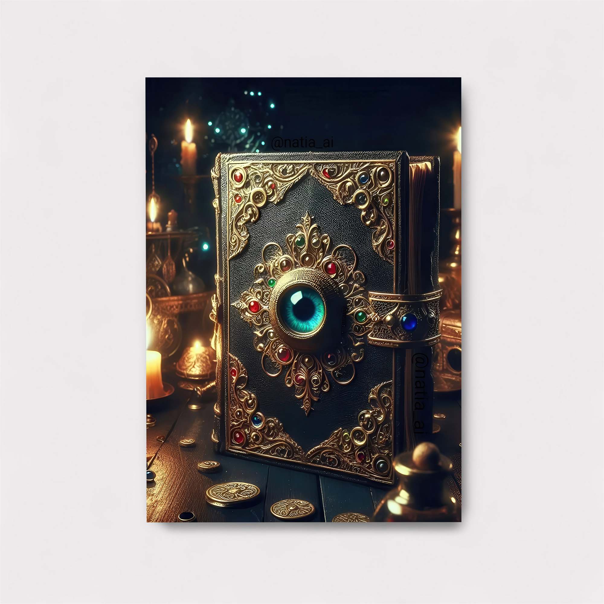 Grimoire Enigma Safe Wall Magnetic / M