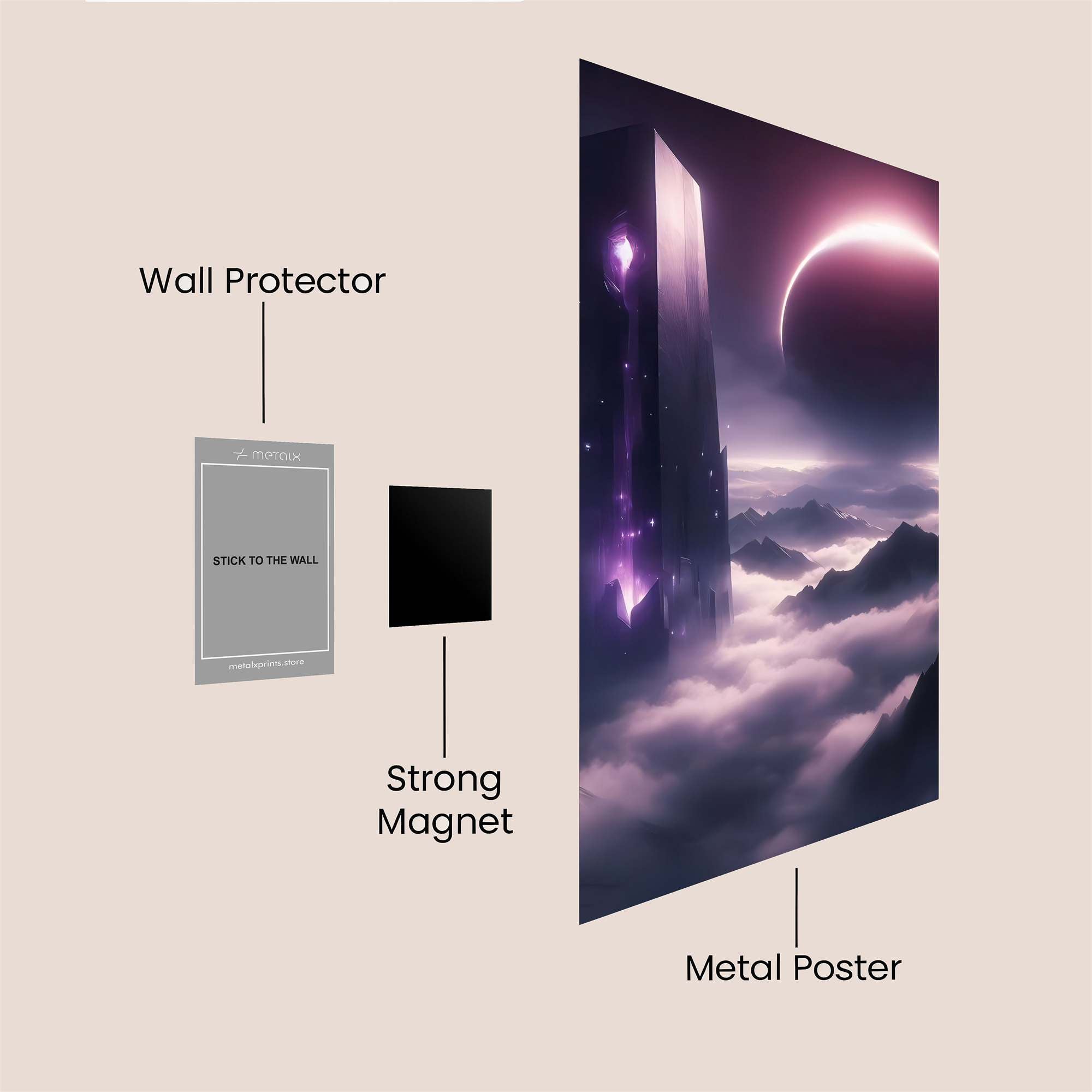 Monolith Enigma Safe Wall Magnetic / M