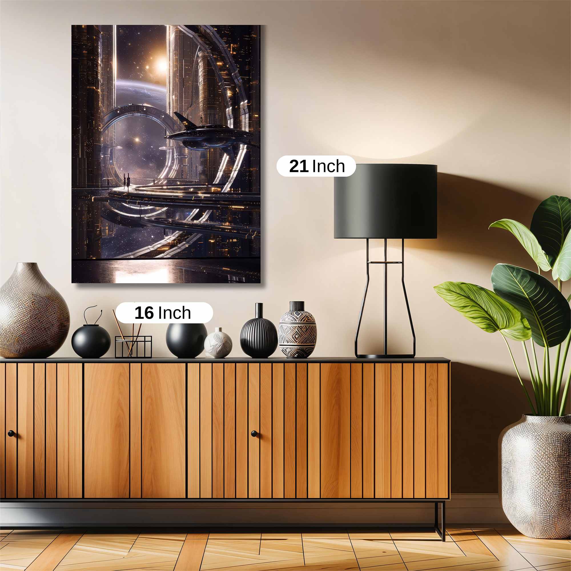 Cosmic Serenity Safe Wall Magnetic / M