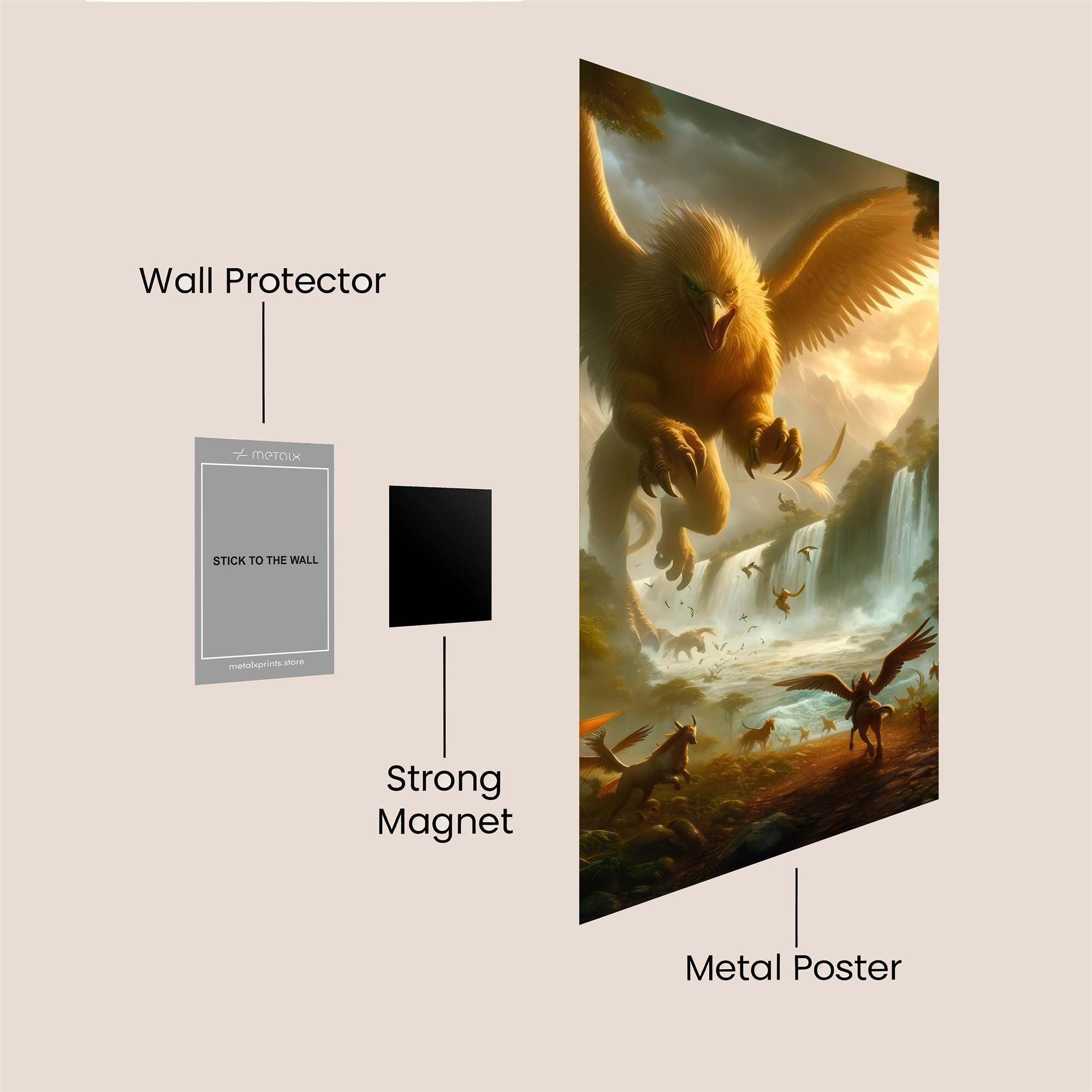 Griffin Majestic Safe Wall Magnetic / M