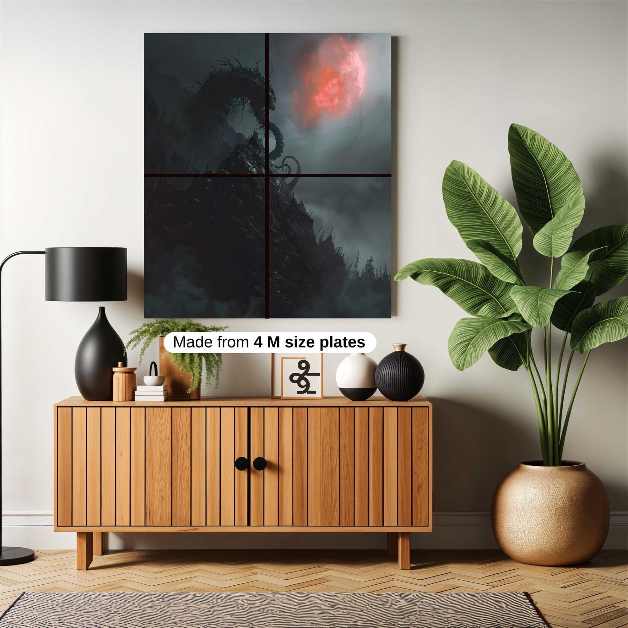 Dragon Gloom Safe Wall Magnetic / M