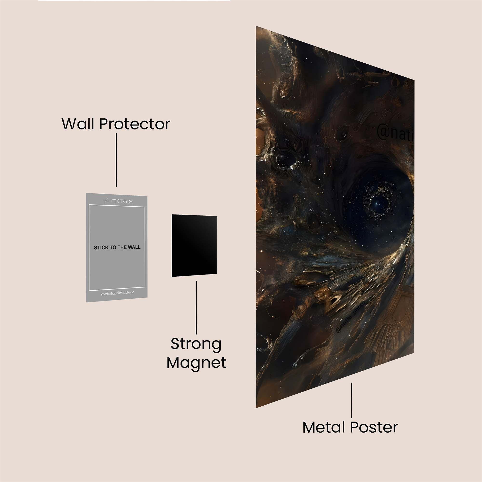 Vortex Enigma Safe Wall Magnetic / M