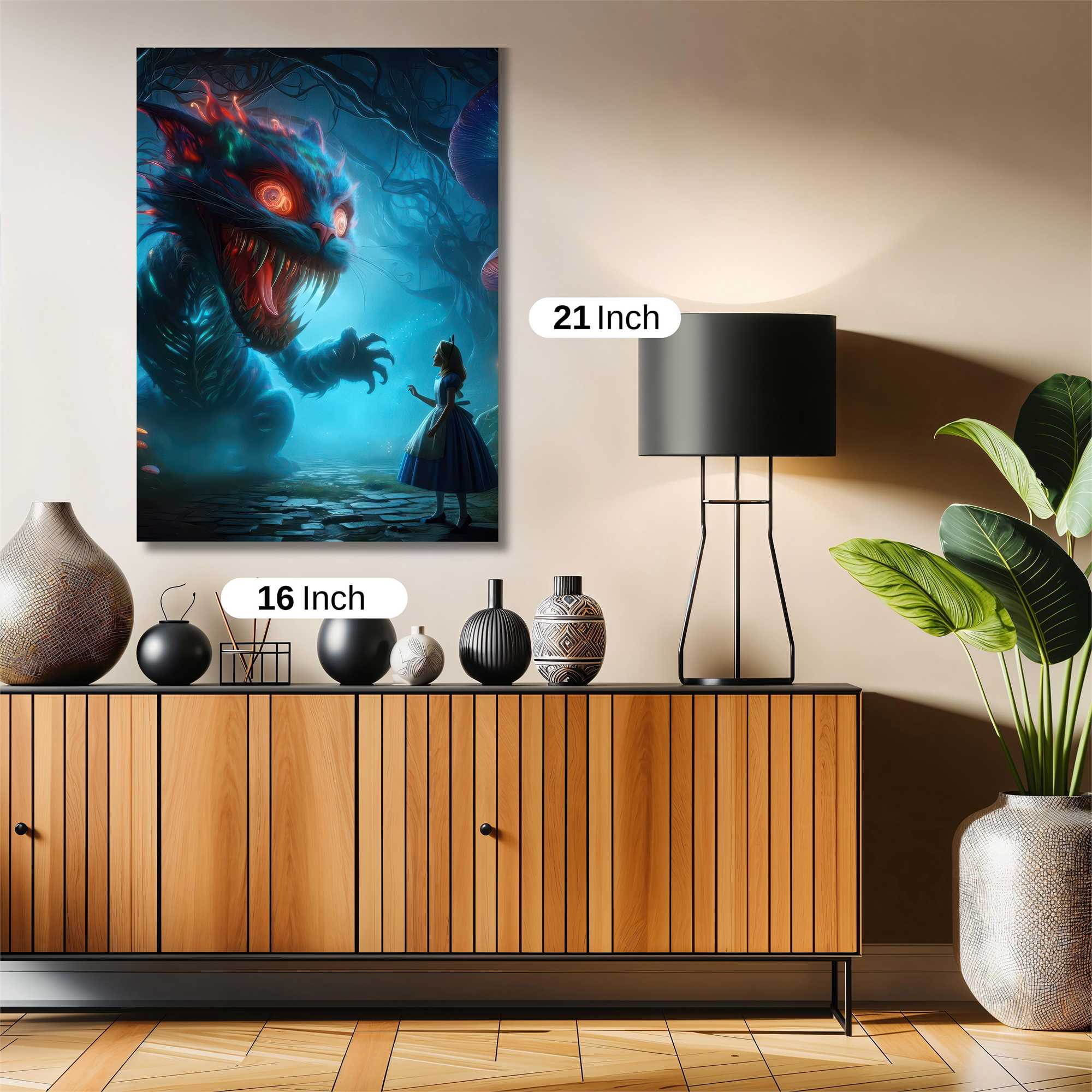 Cheshire Menace Safe Wall Magnetic / M