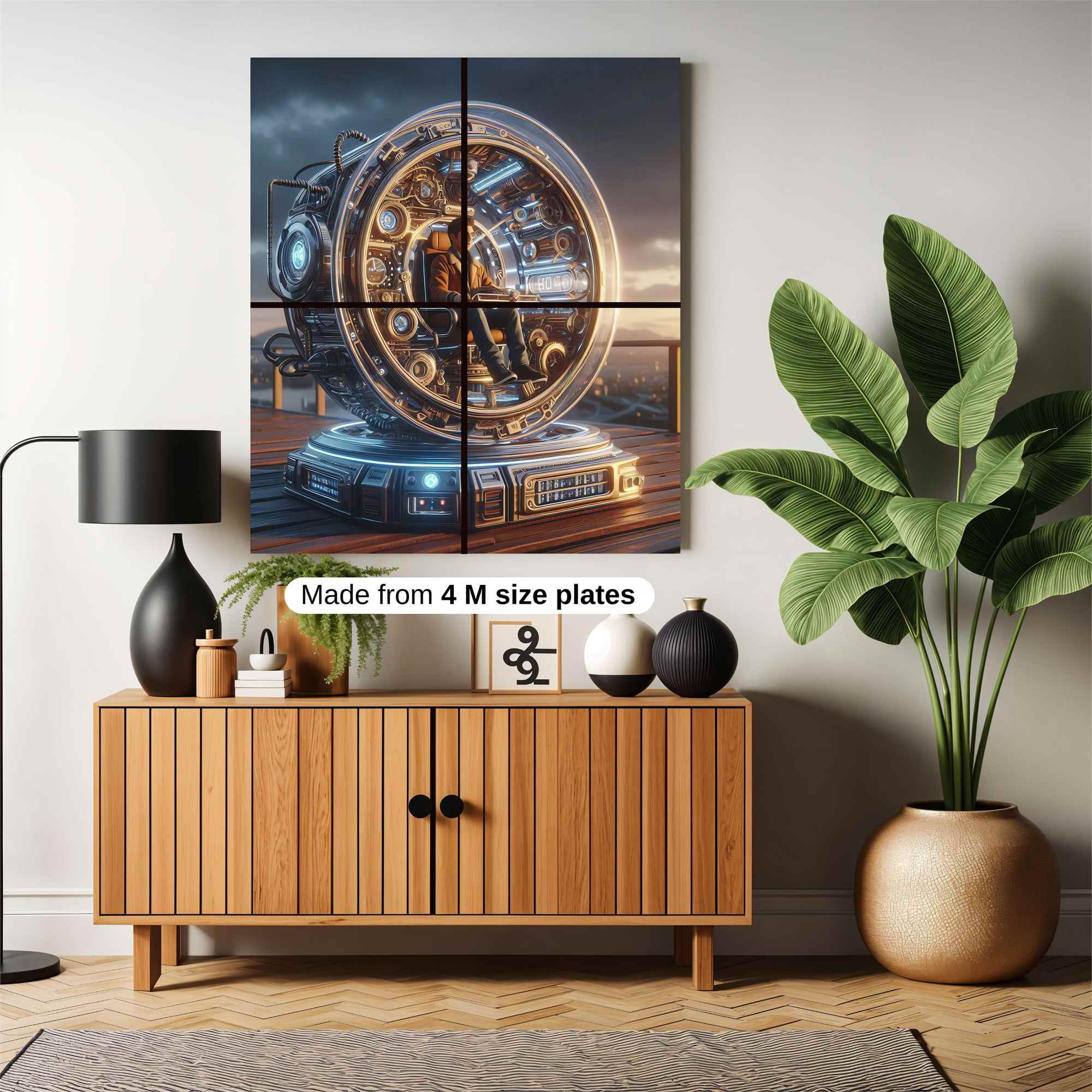 Inventor's Dream Safe Wall Magnetic / M