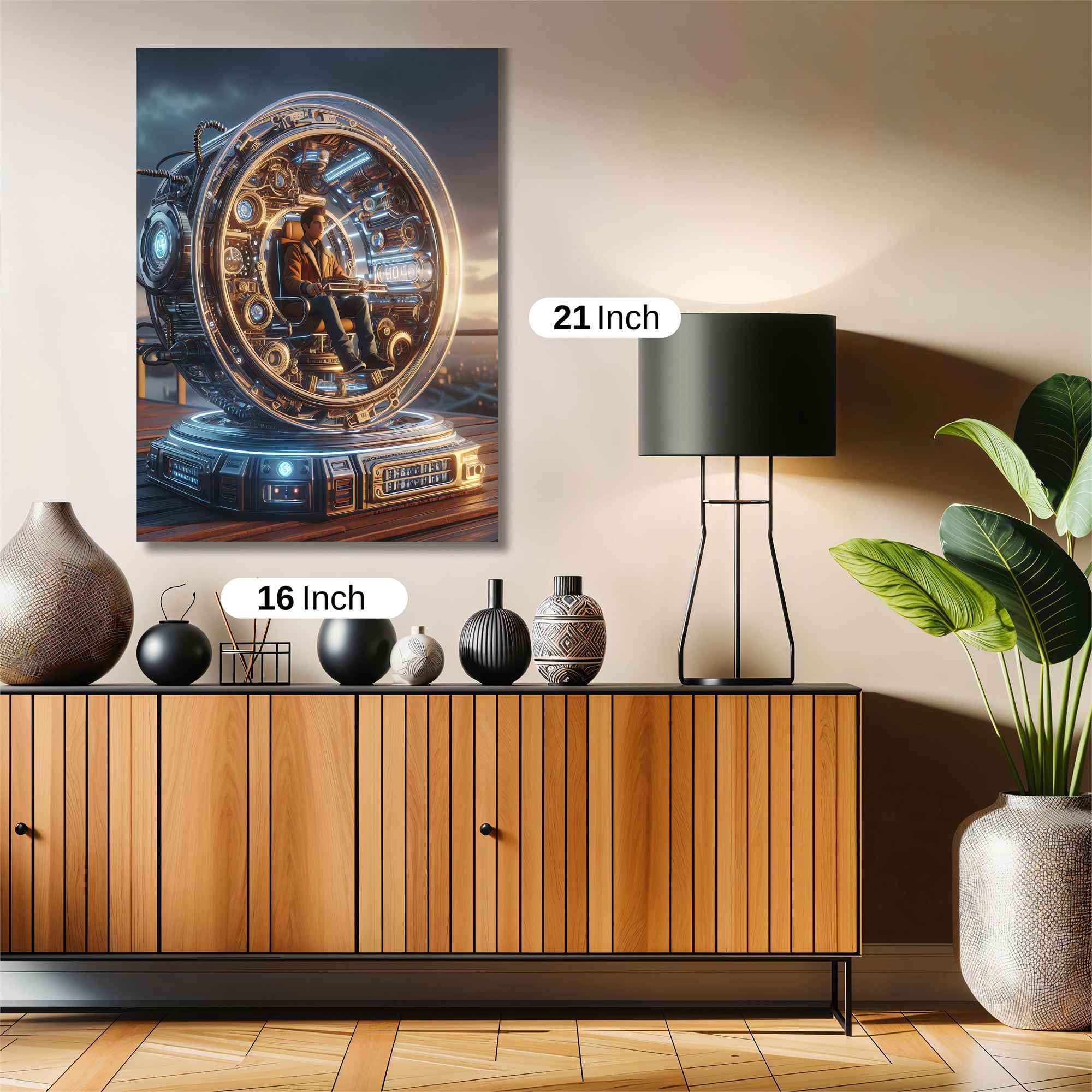 Inventor's Dream Safe Wall Magnetic / M