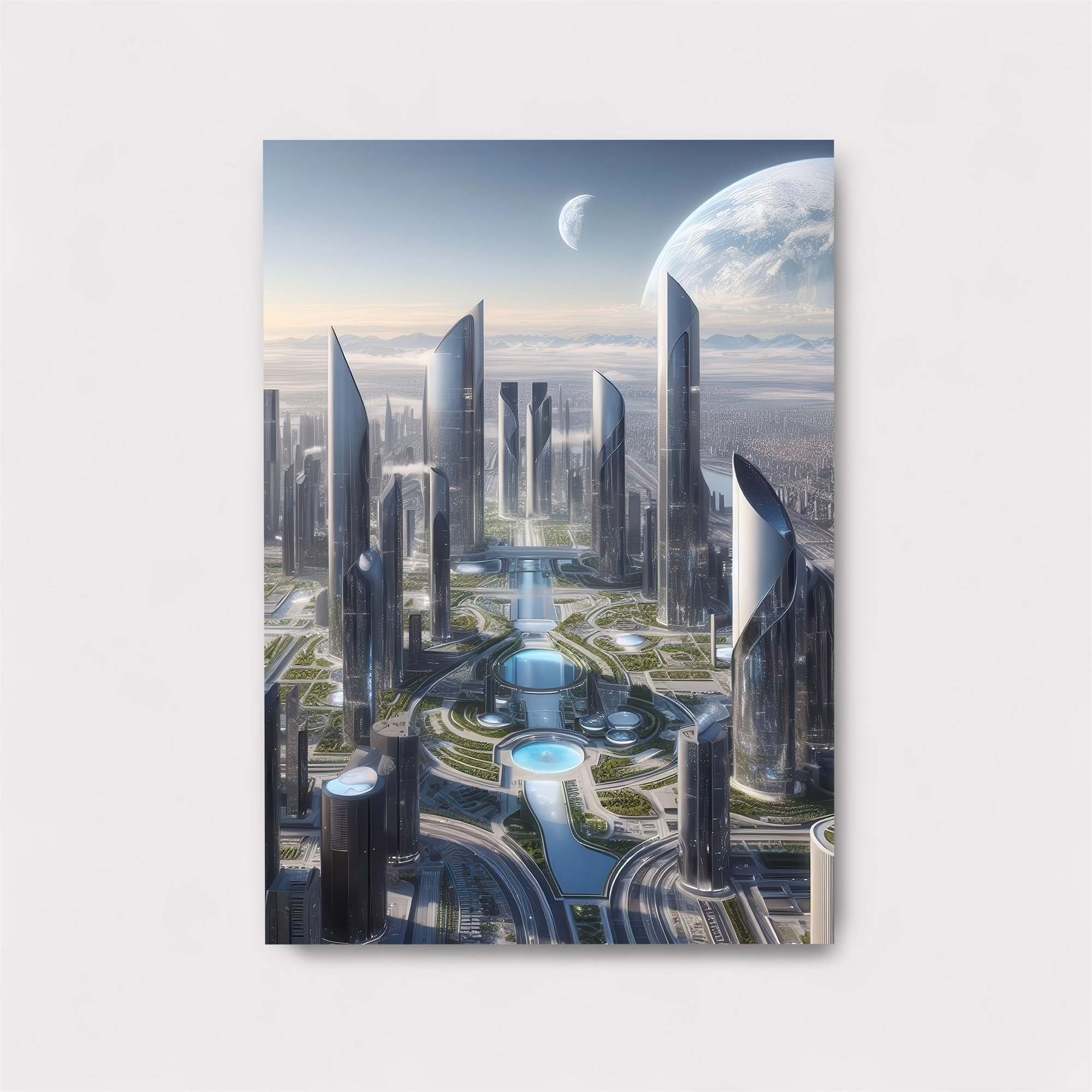 Neon Tranquility Safe Wall Magnetic / M