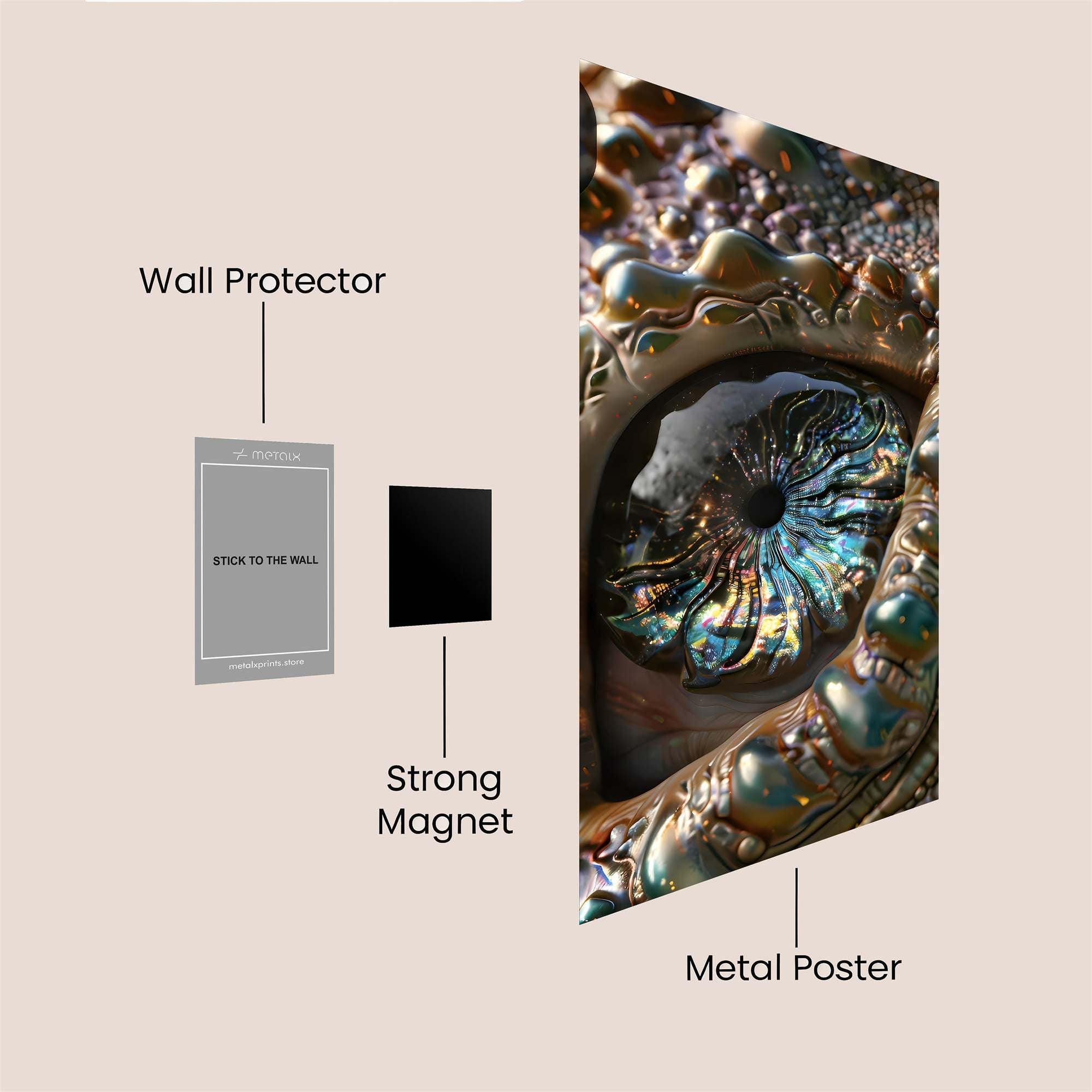 Dragon Enigma Safe Wall Magnetic / M