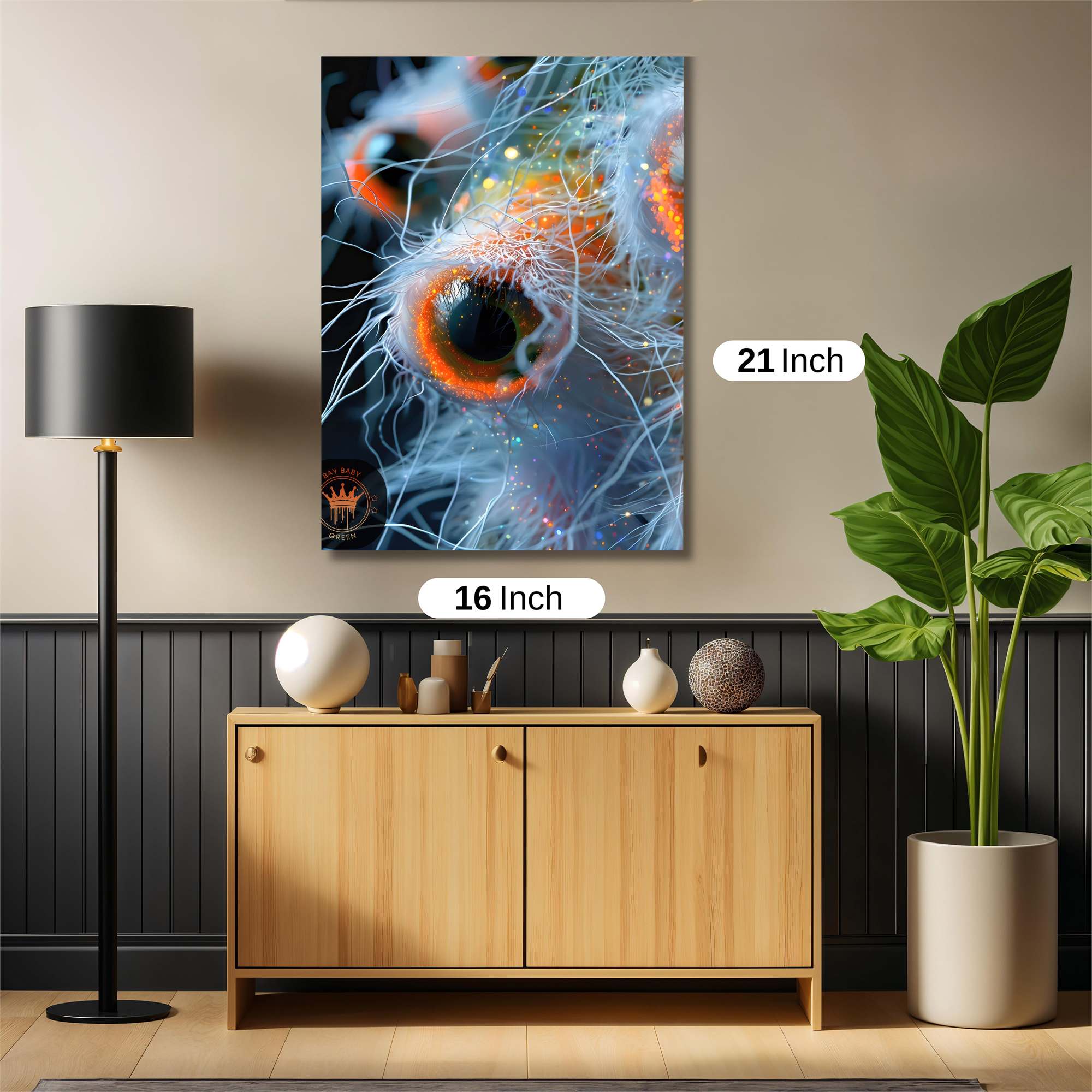 Copepod Curiosity Safe Wall Magnetic / M