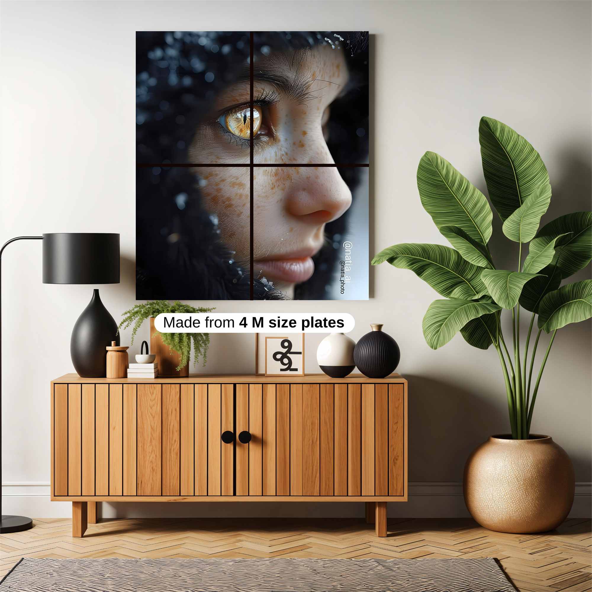 Frosty Gaze Safe Wall Magnetic / M