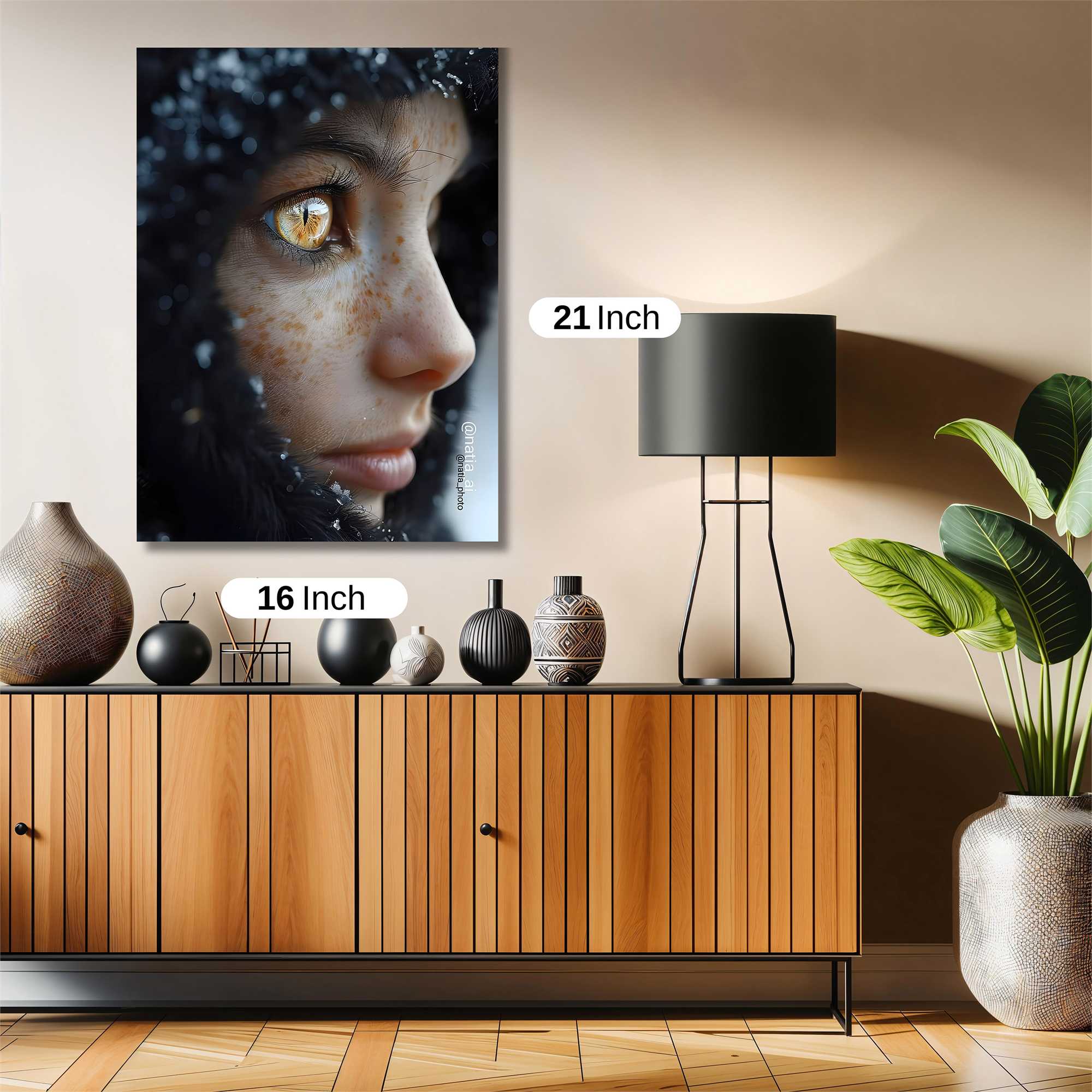 Frosty Gaze Safe Wall Magnetic / M