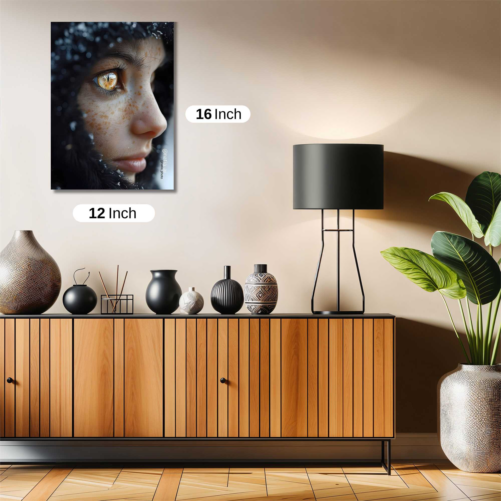 Frosty Gaze Safe Wall Magnetic / M