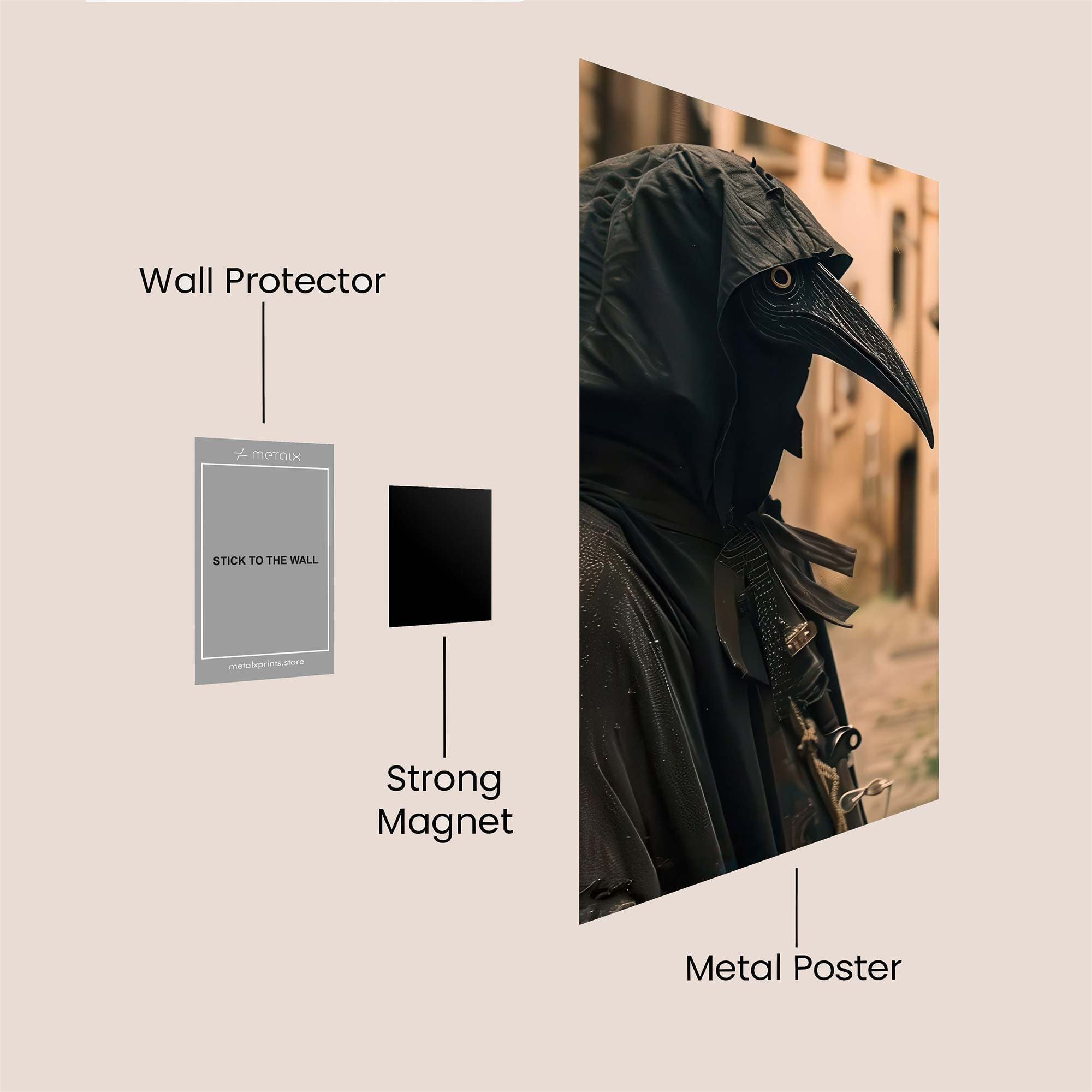 Plague Eerie Safe Wall Magnetic / M