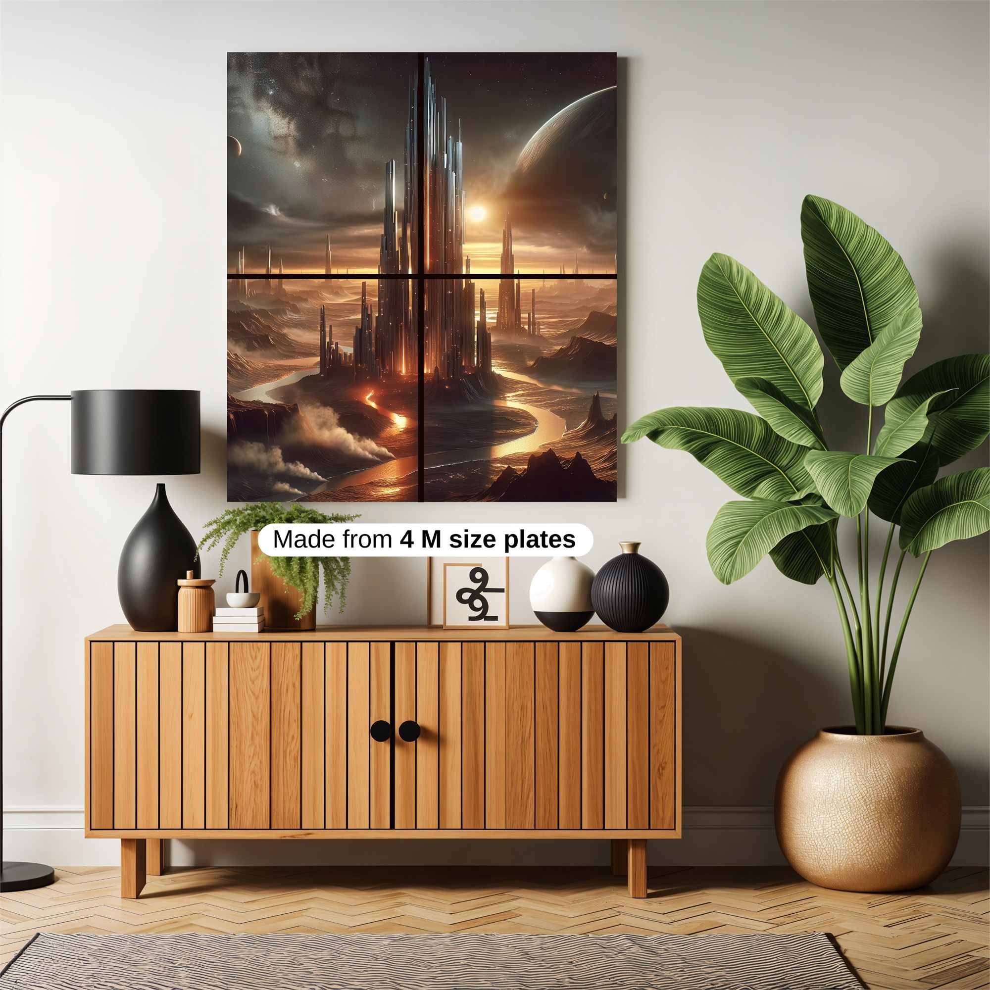 Coruscant Dawn Safe Wall Magnetic / M