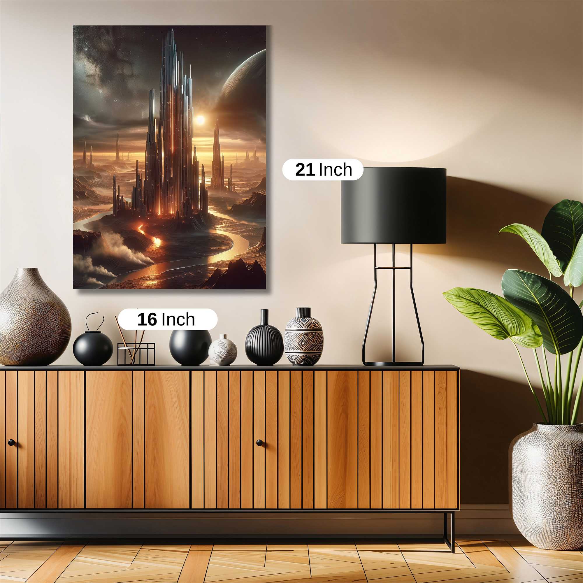 Coruscant Dawn Safe Wall Magnetic / M