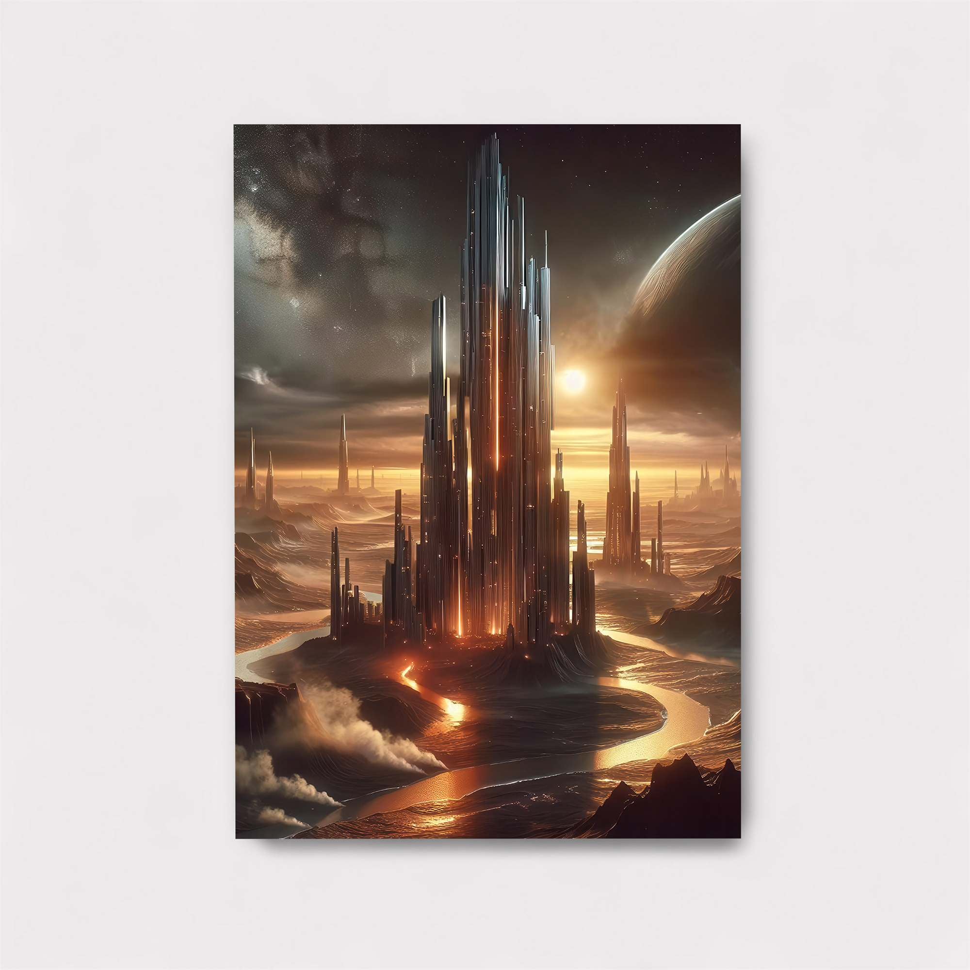 Coruscant Dawn Safe Wall Magnetic / M