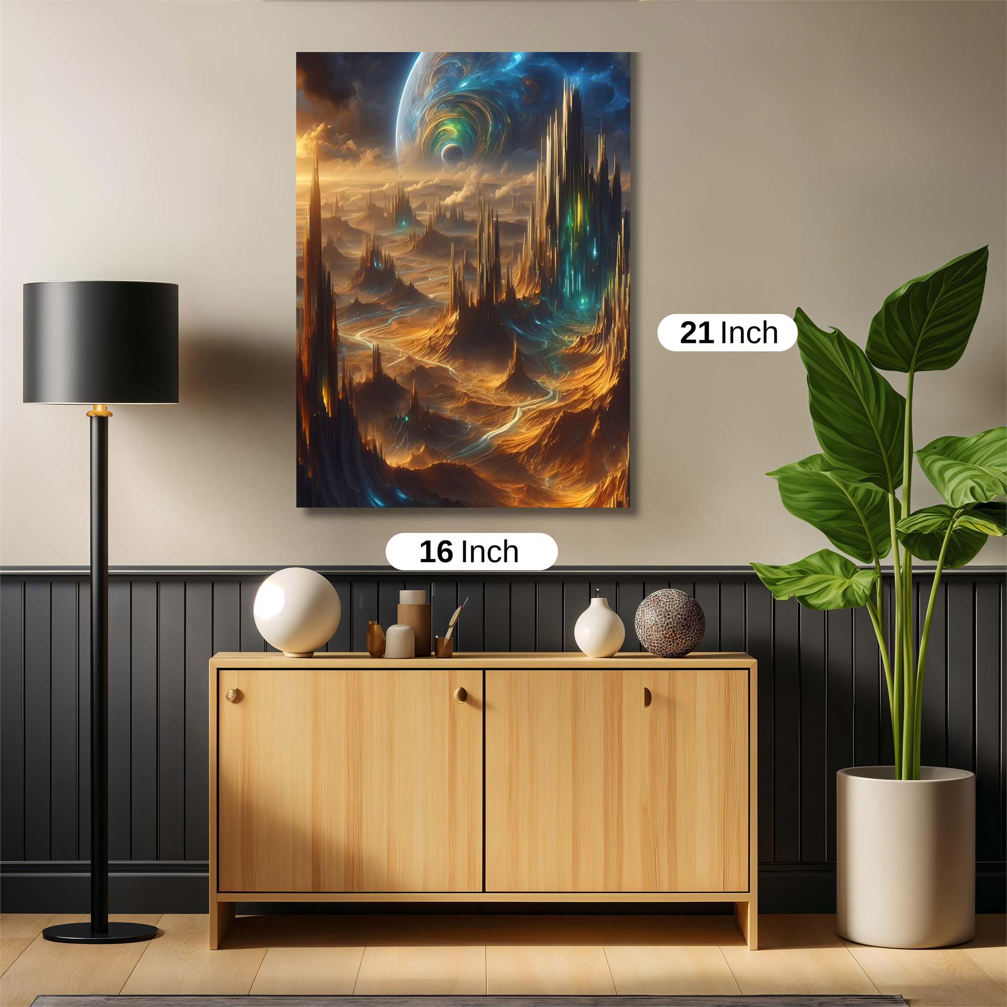 Alien Twilight Safe Wall Magnetic / M