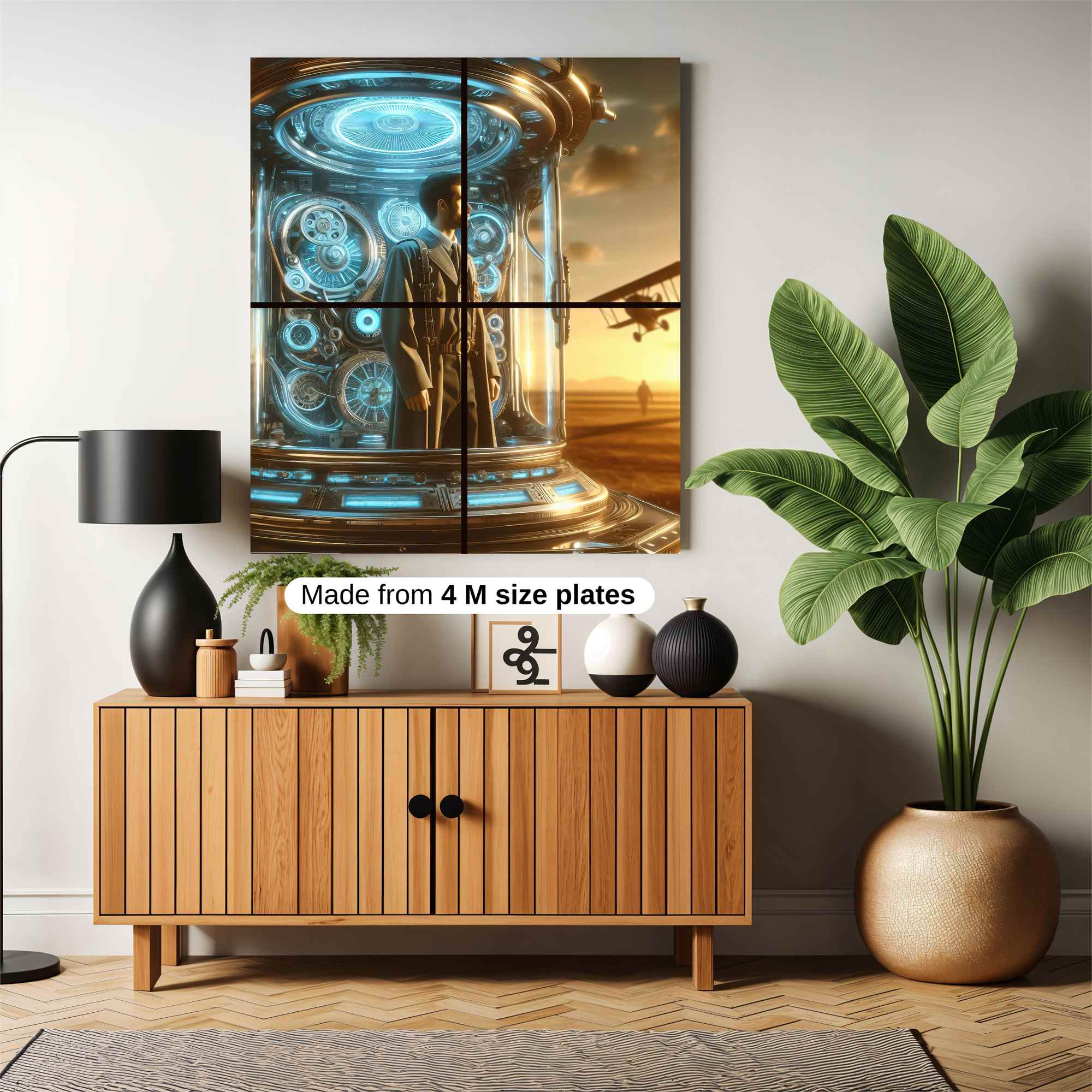 Time Traveler Safe Wall Magnetic / M