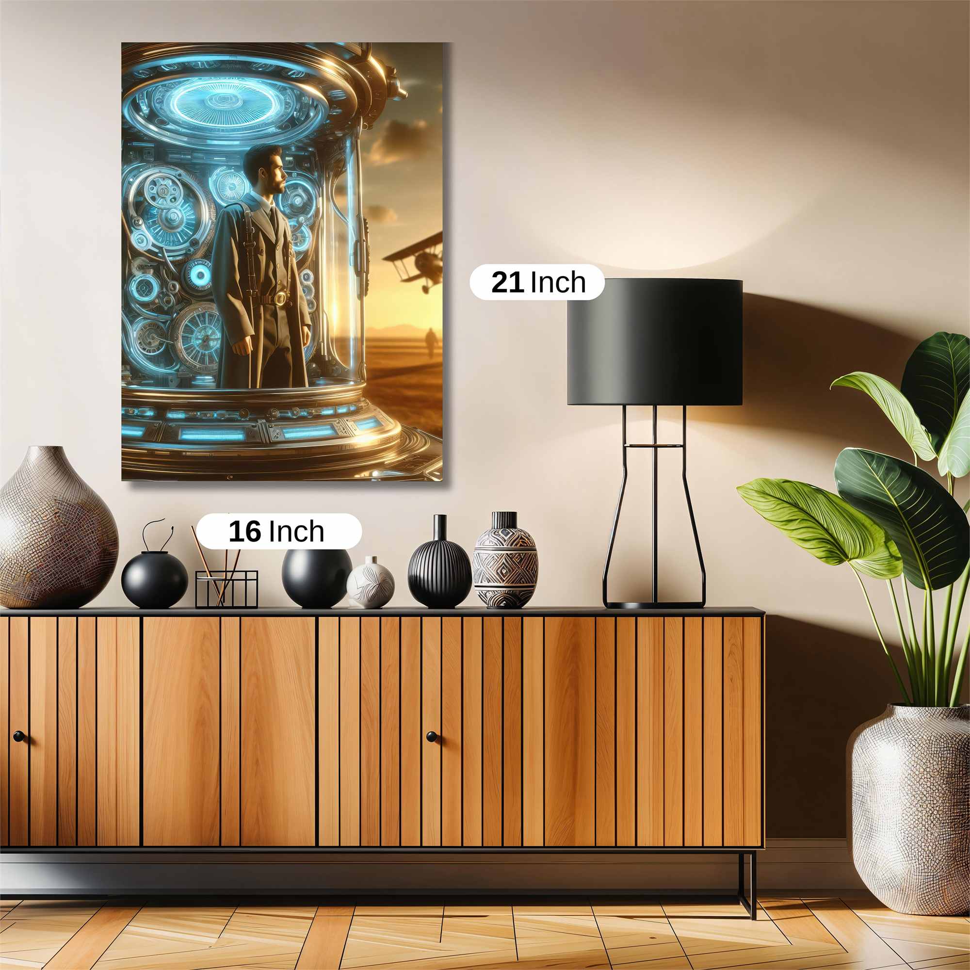 Time Traveler Safe Wall Magnetic / M