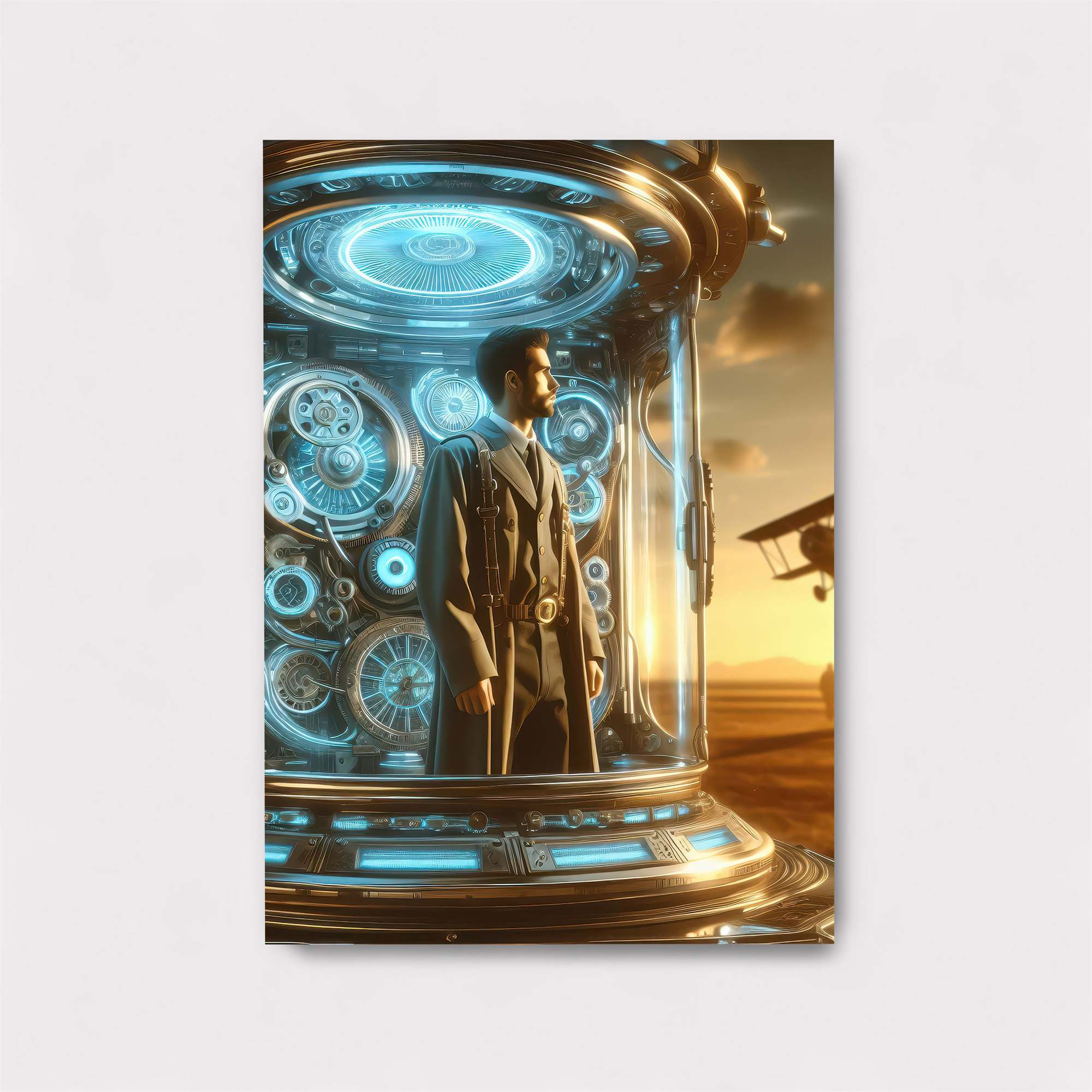 Time Traveler Safe Wall Magnetic / M