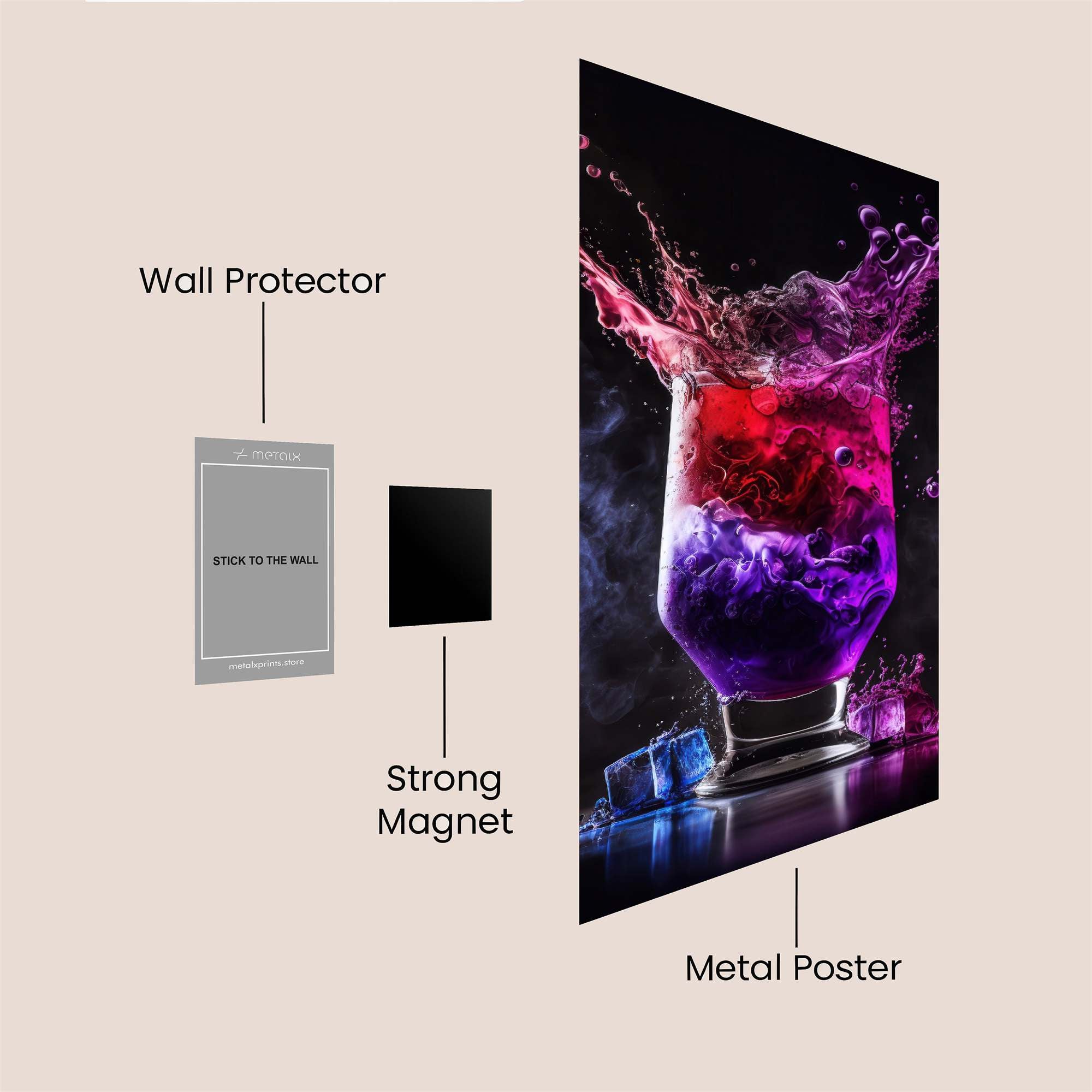 Ice Empress Safe Wall Magnetic / M