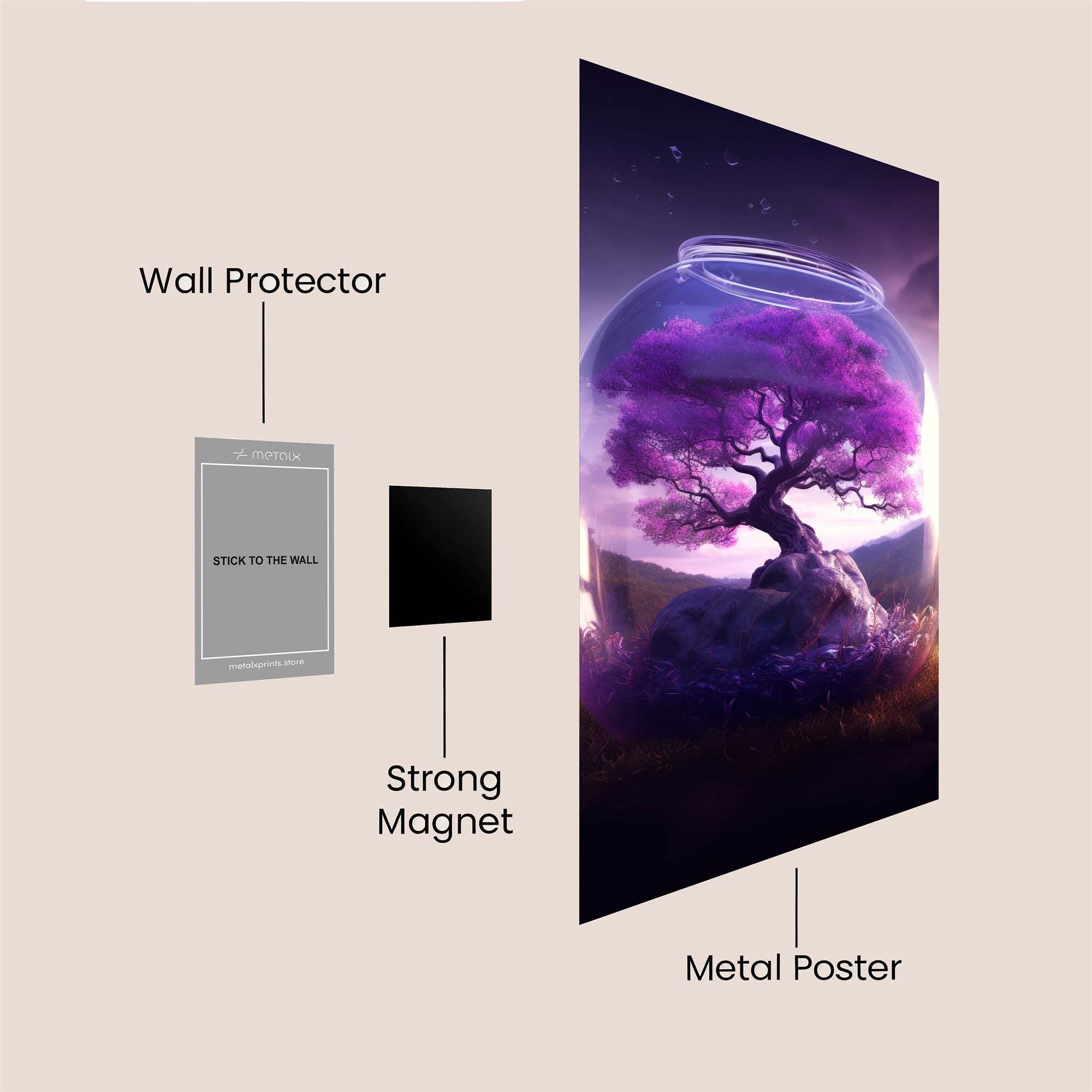 Fairy Radiance Safe Wall Magnetic / M
