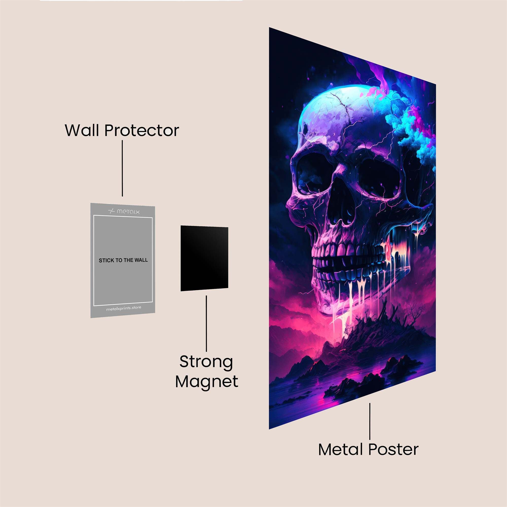 Stag Serenity Safe Wall Magnetic / M