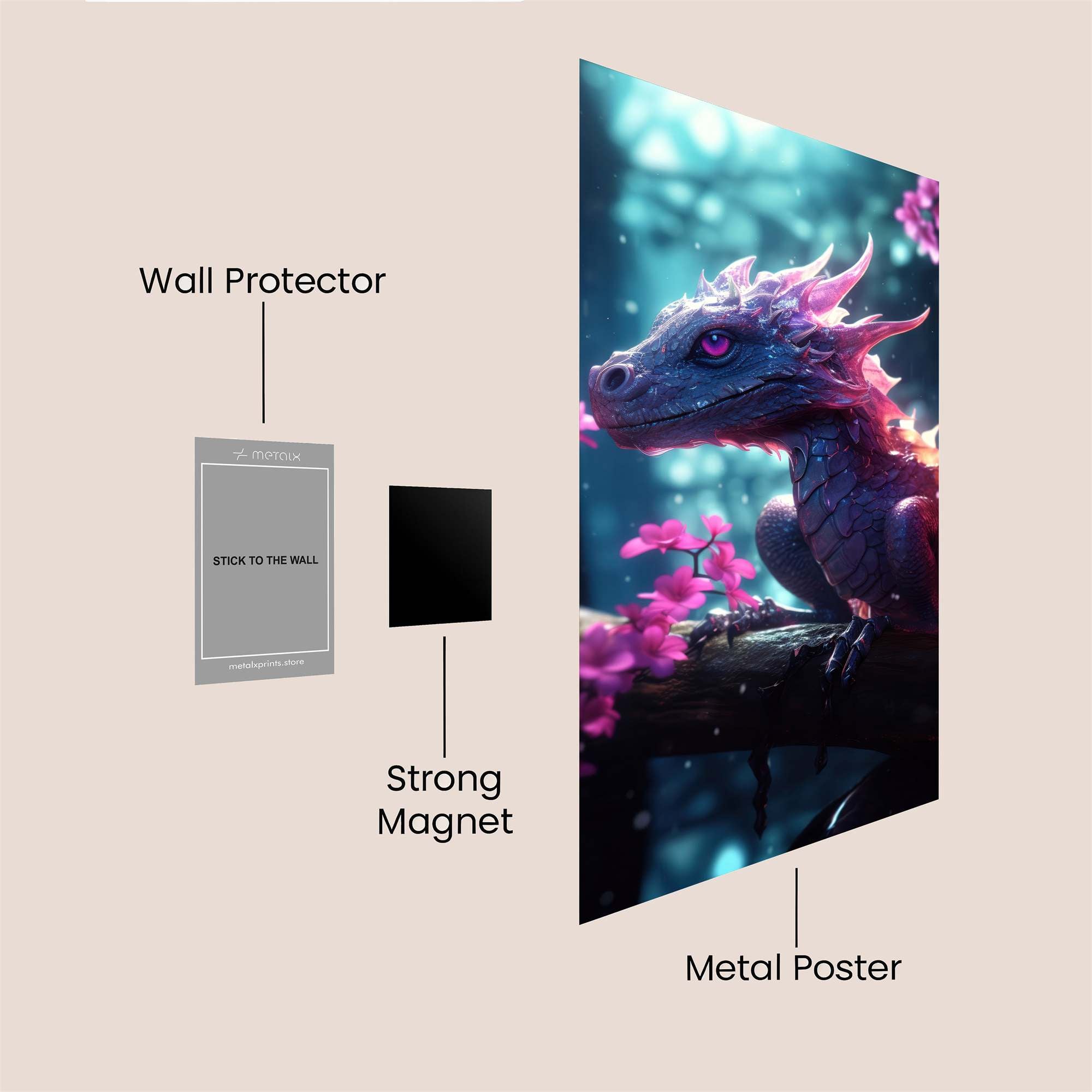 Cosmic Odyssey Safe Wall Magnetic / M