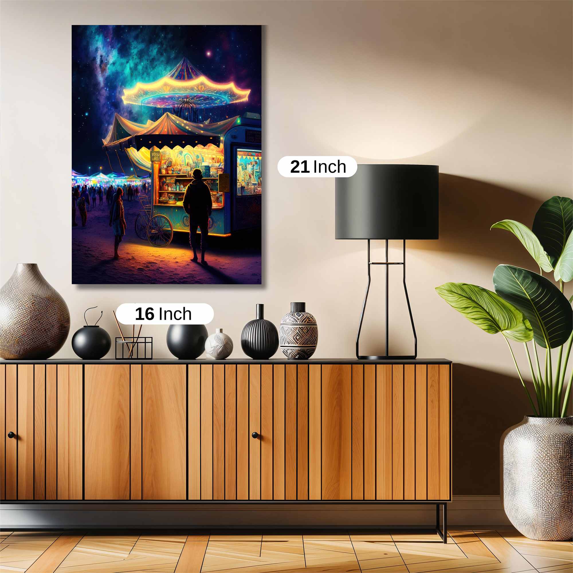 Forest Enigma Safe Wall Magnetic / M