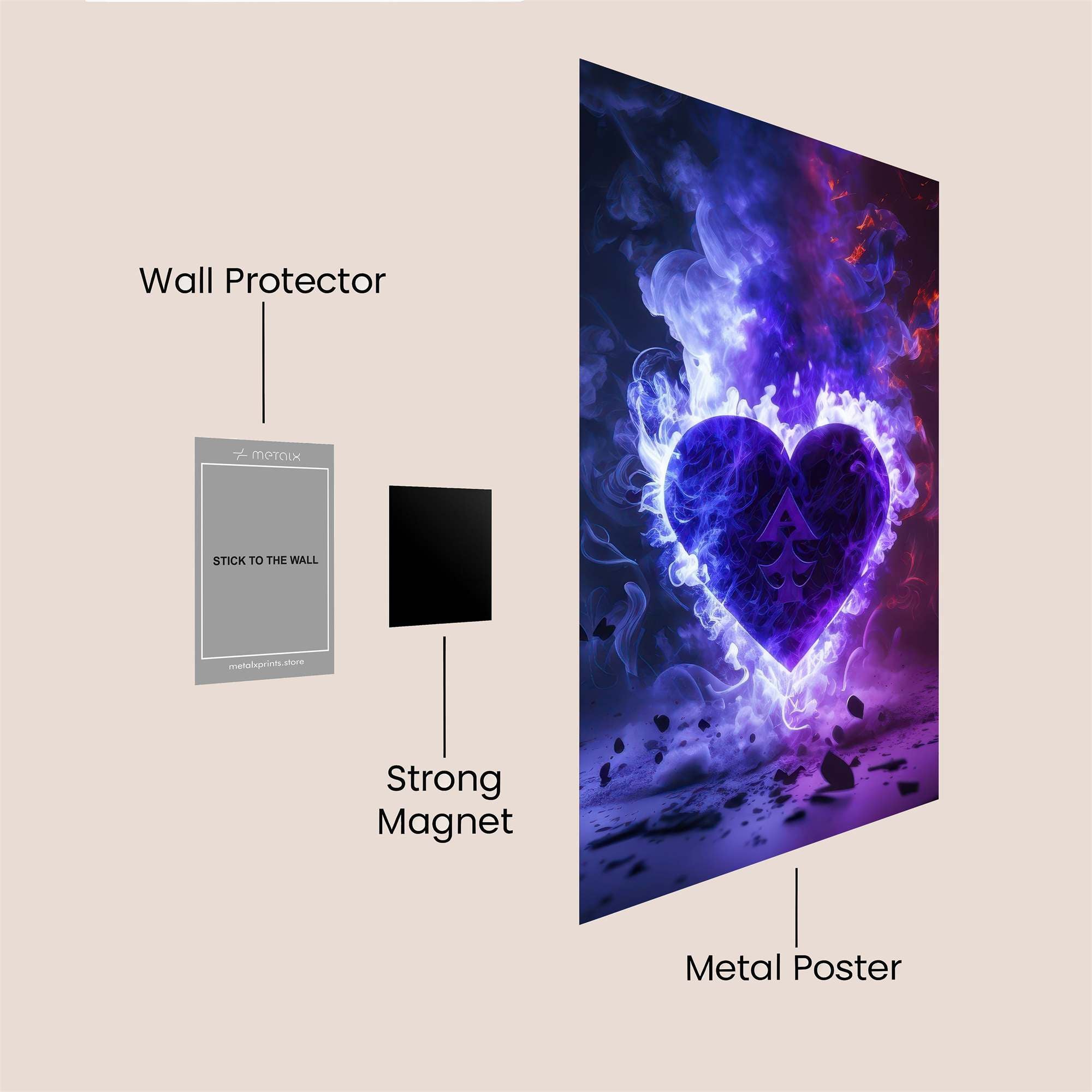 Wolf Whisper Safe Wall Magnetic / M