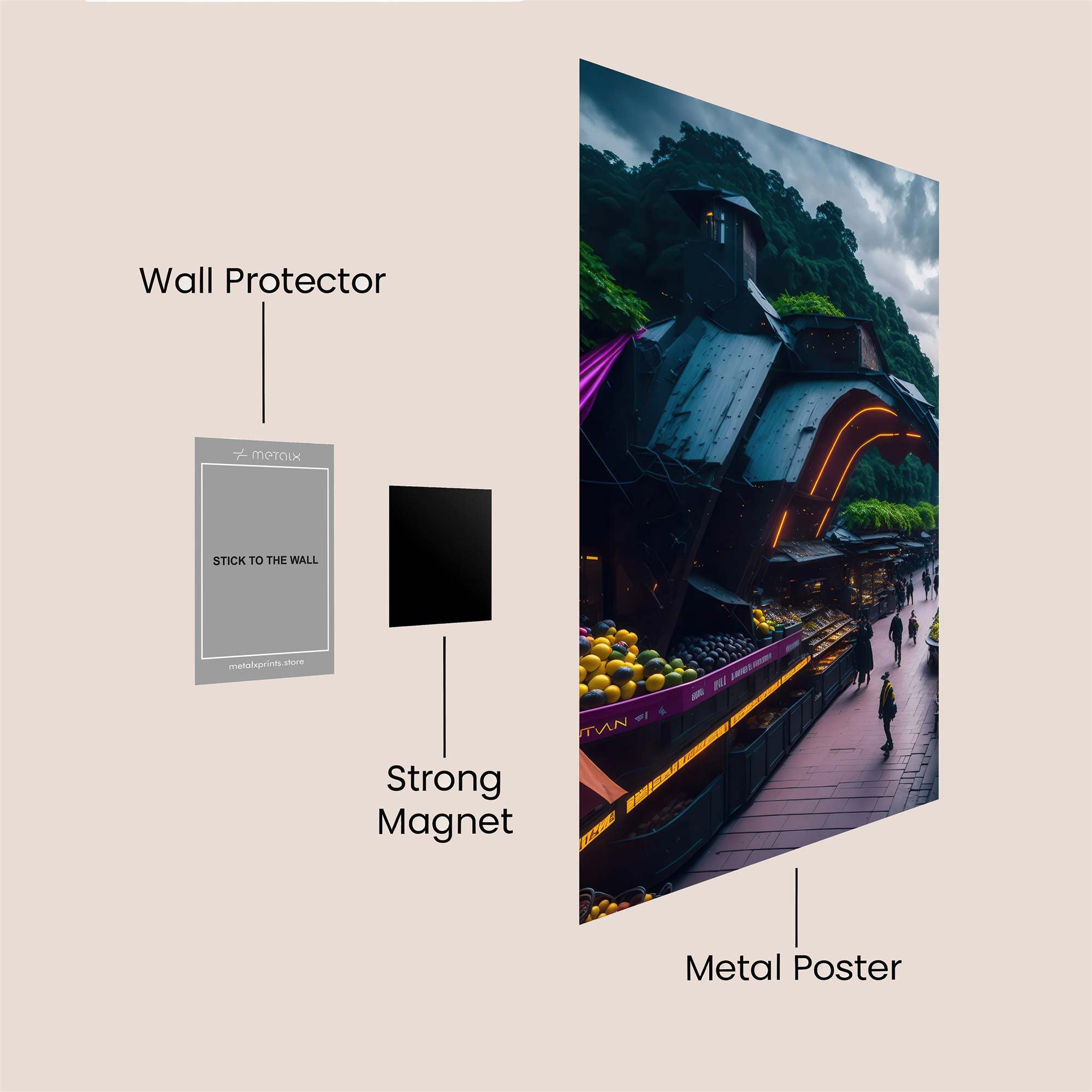 Portal Enigma Safe Wall Magnetic / M