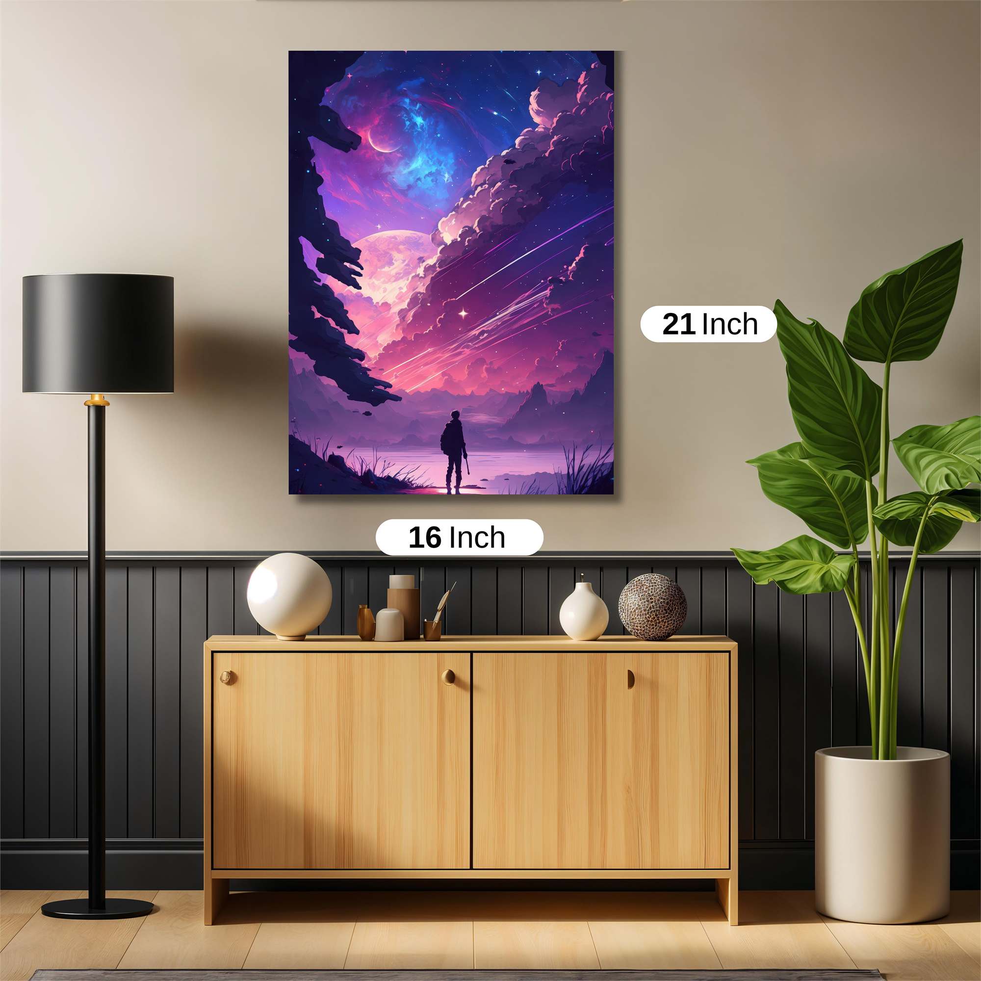 Butterfly Radiance Safe Wall Magnetic / M