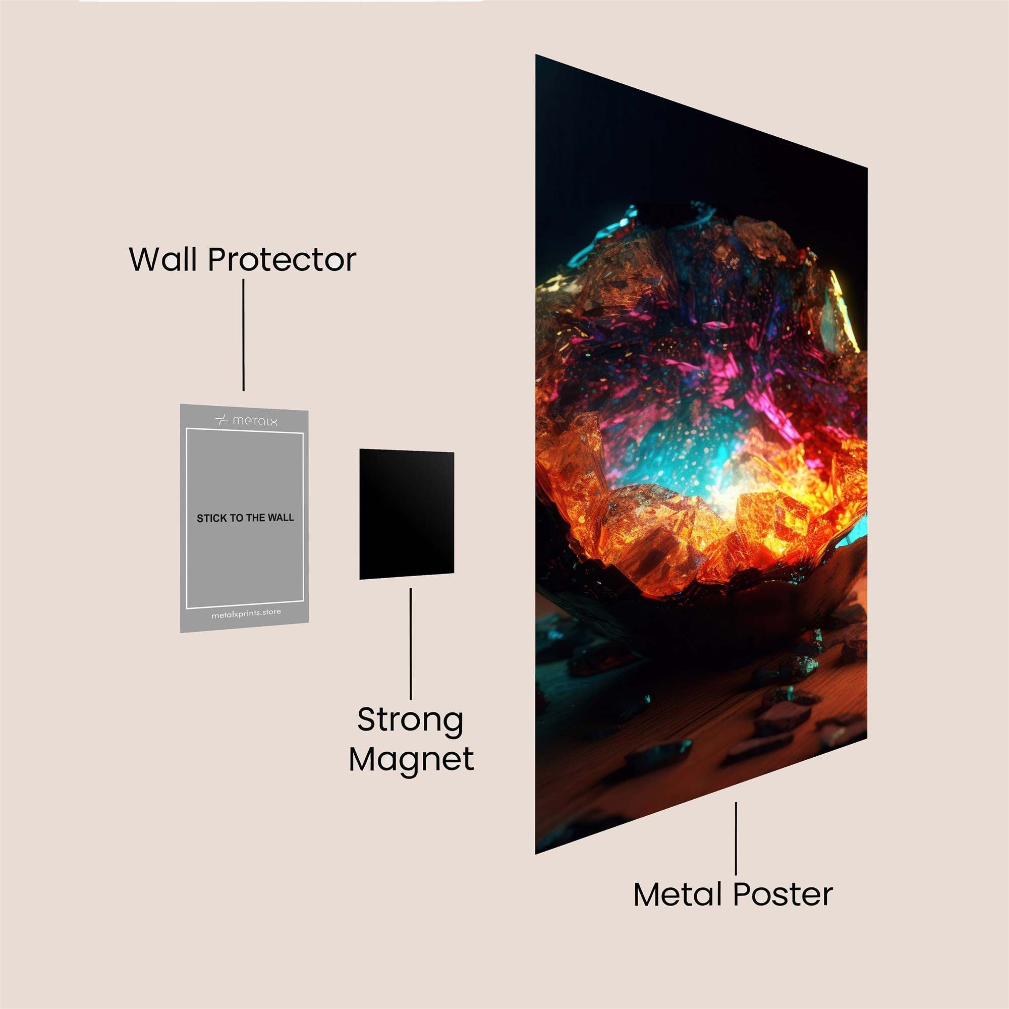 Alien Serenity Safe Wall Magnetic / M
