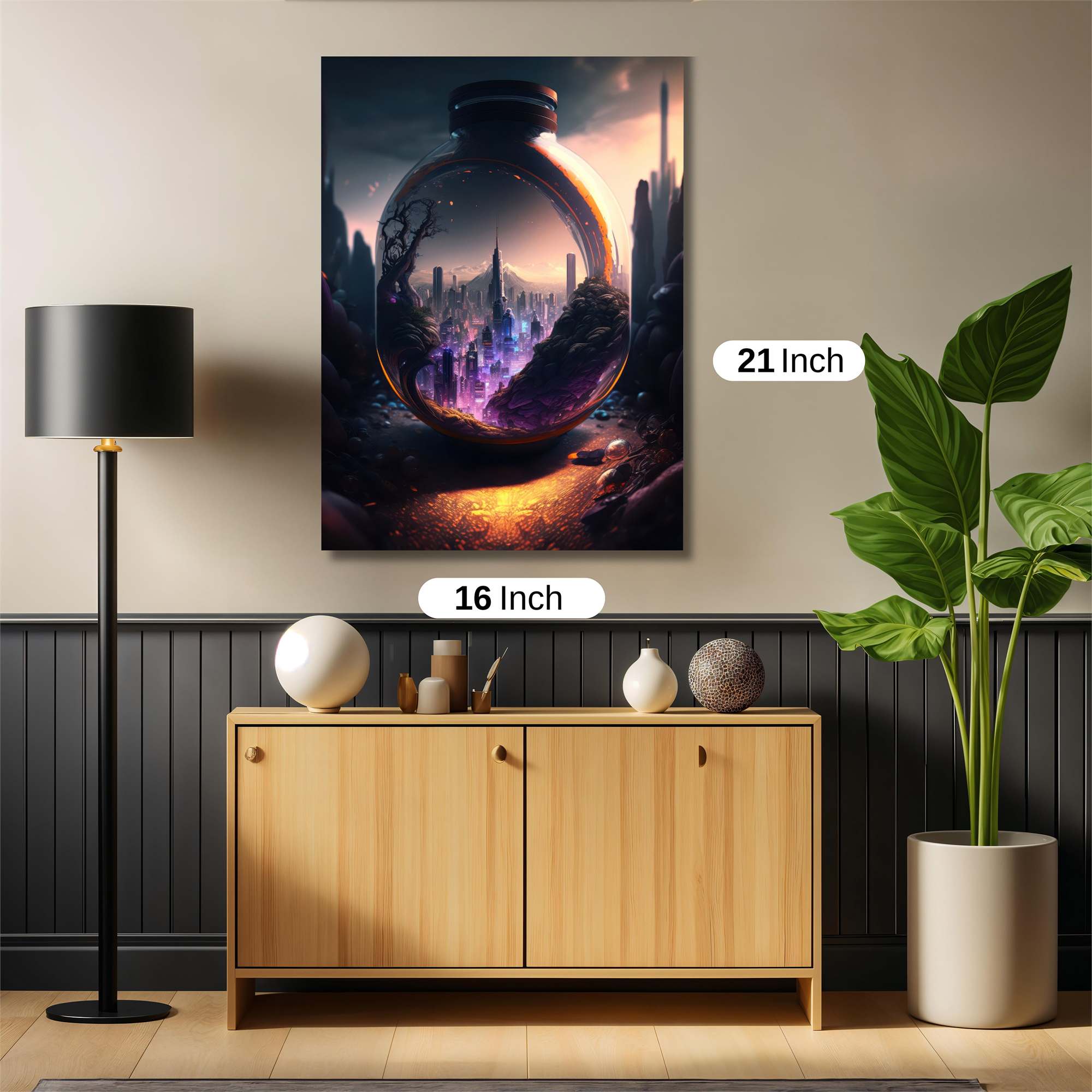 Sorcerer Enigma Safe Wall Magnetic / M