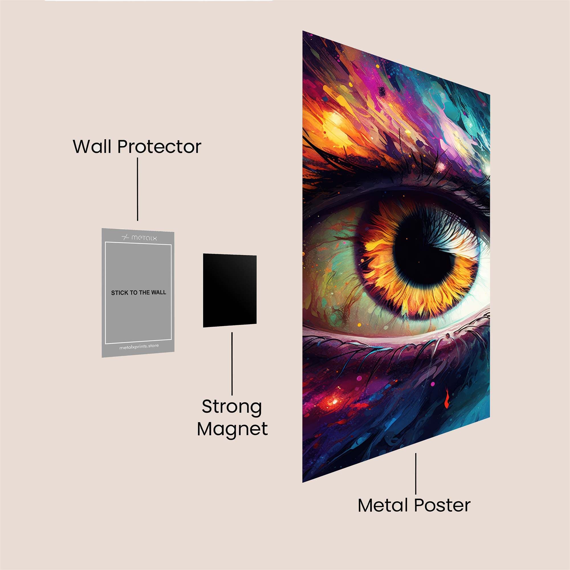 Butterfly Serenity Safe Wall Magnetic / M
