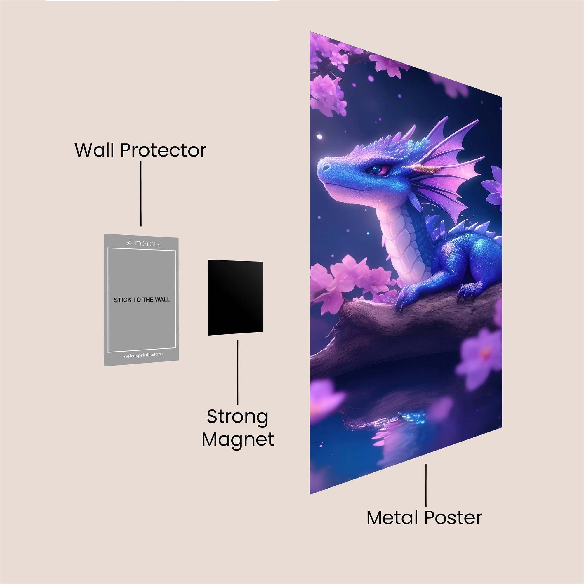 Pirate Enigma Safe Wall Magnetic / M