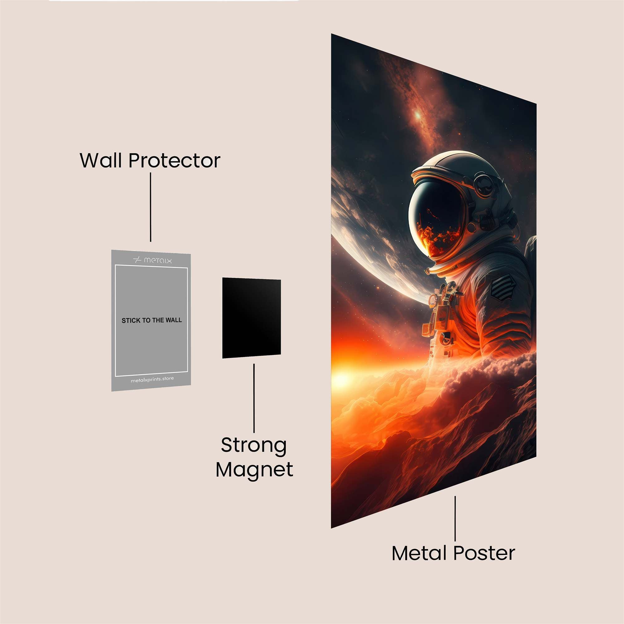 Arcane Relic Safe Wall Magnetic / M