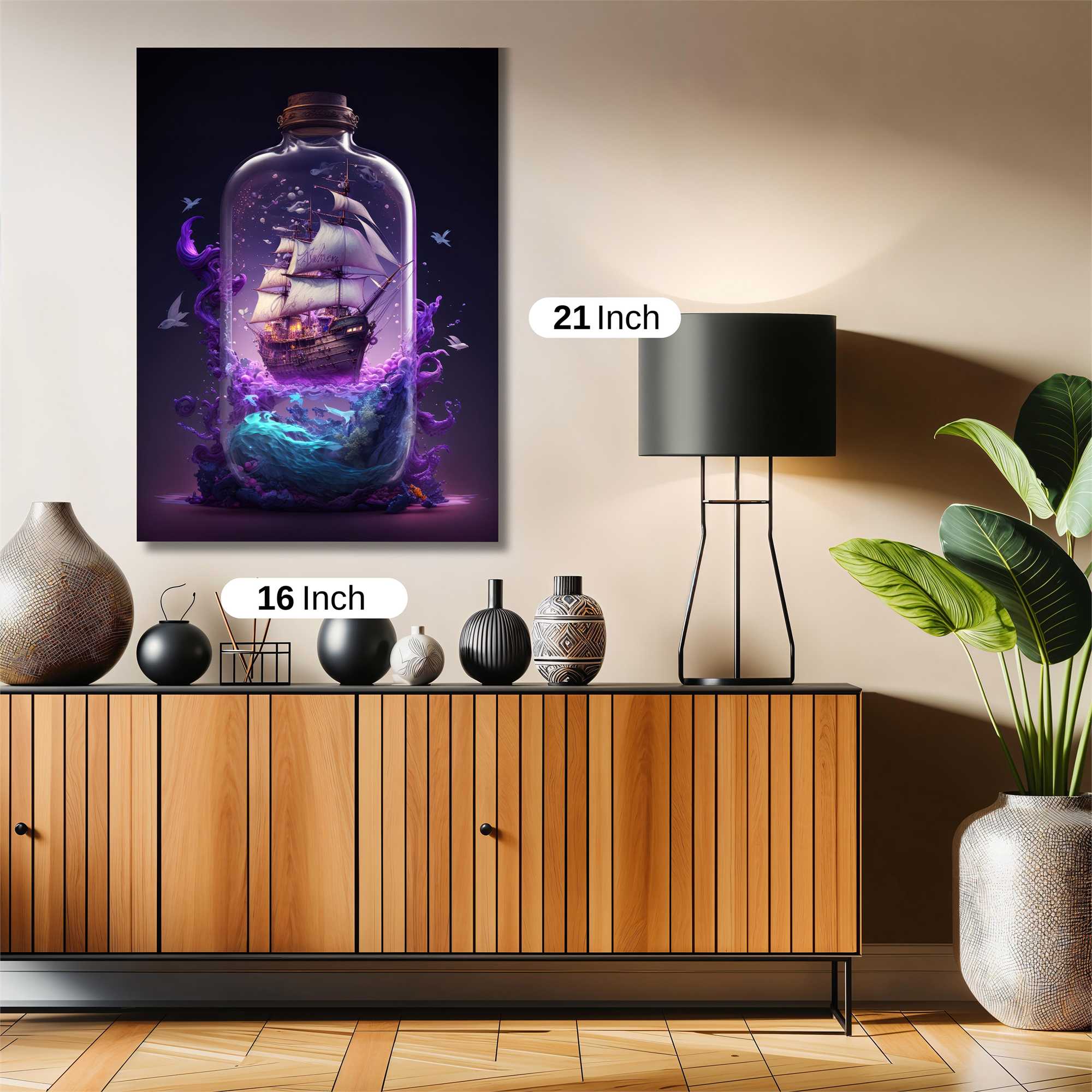 Lion Nebula Safe Wall Magnetic / M