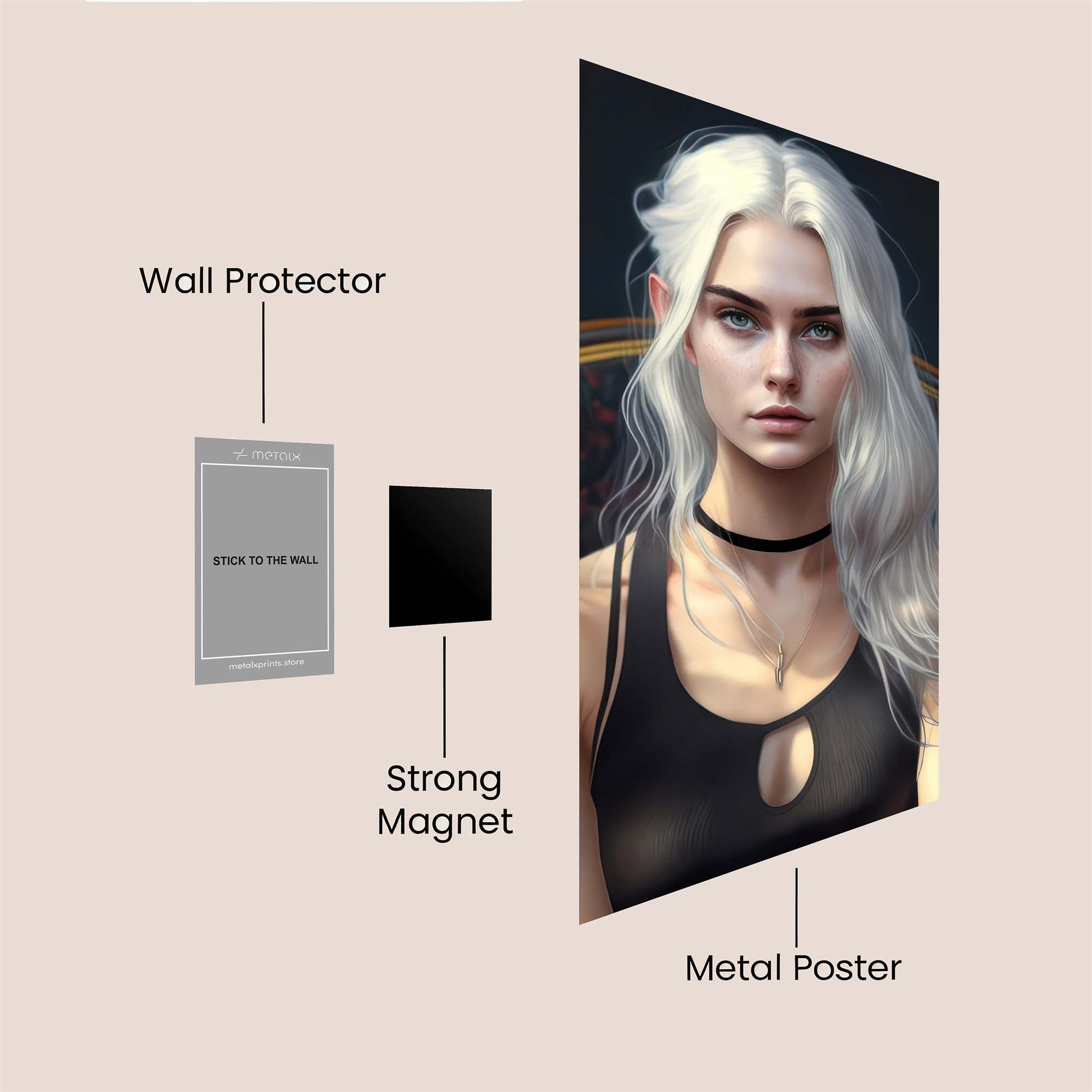 Celestial Majesty Safe Wall Magnetic / M