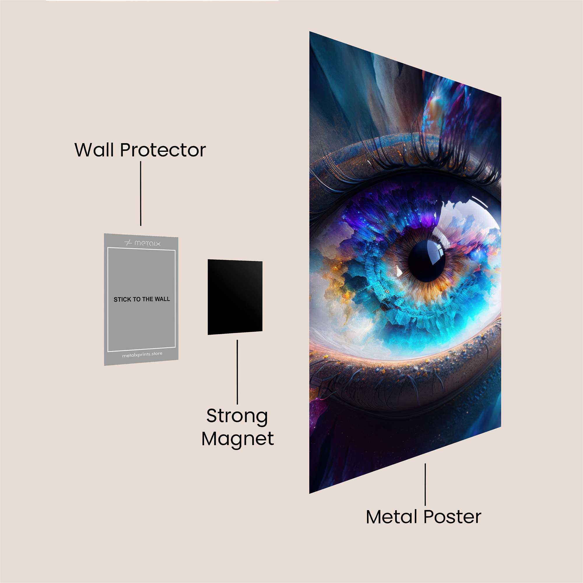Time Erosion Safe Wall Magnetic / M