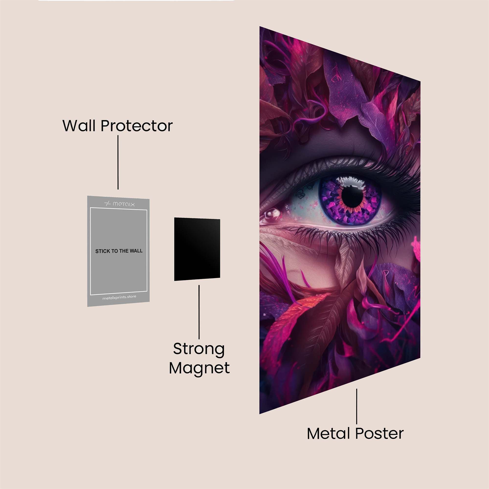 Crystal Majesty Safe Wall Magnetic / M