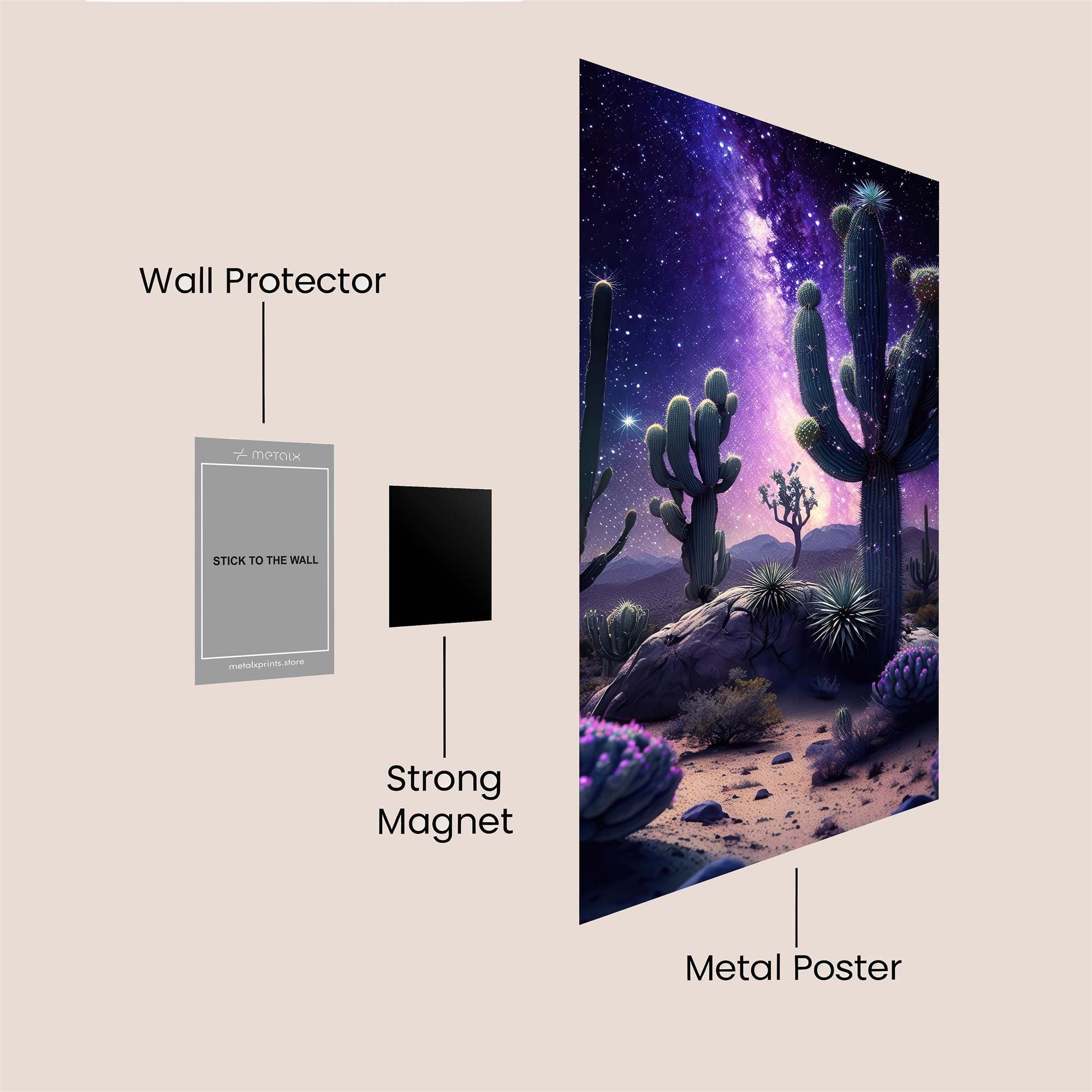 Cosmic Majesty Safe Wall Magnetic / M