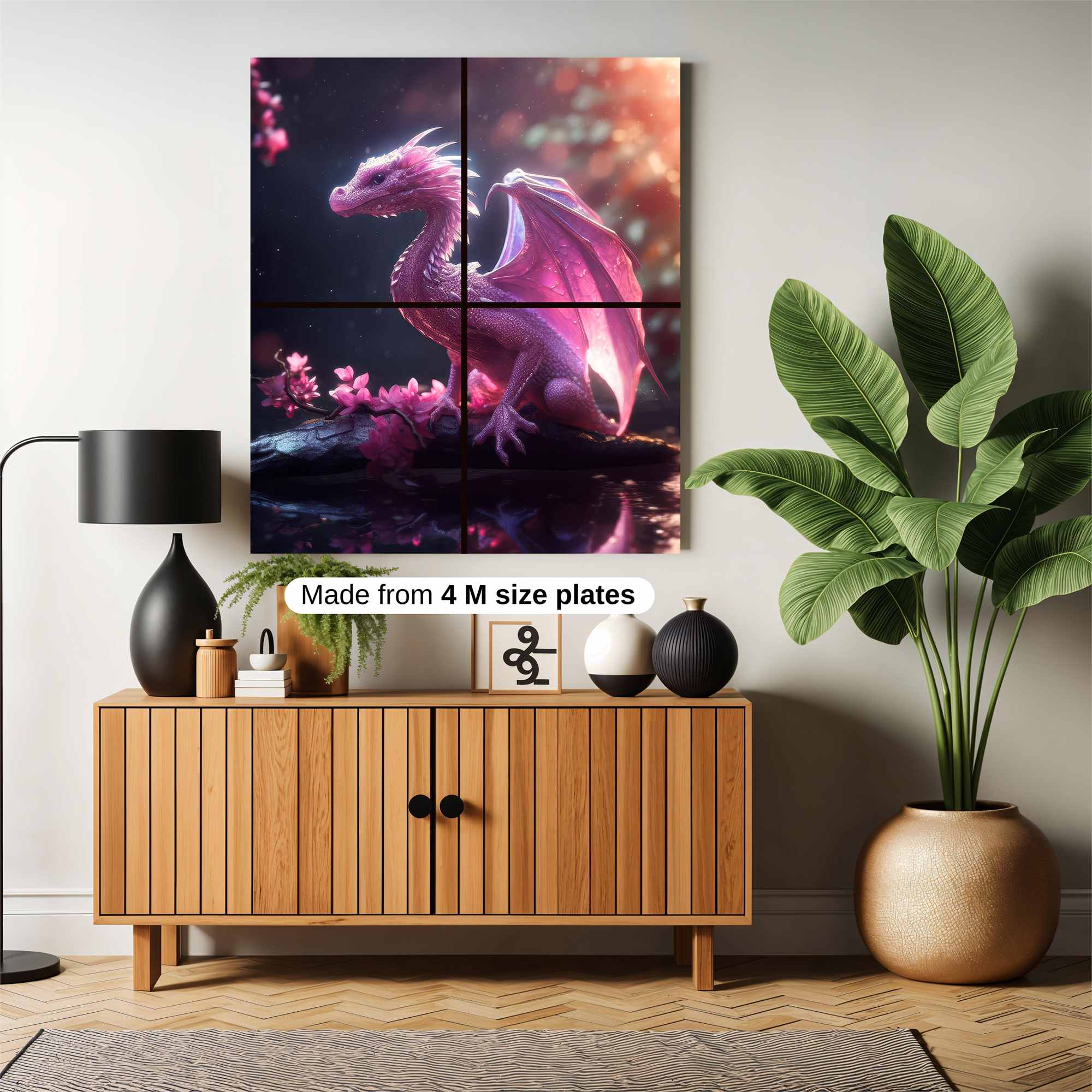 Lizard Enigma Safe Wall Magnetic / M