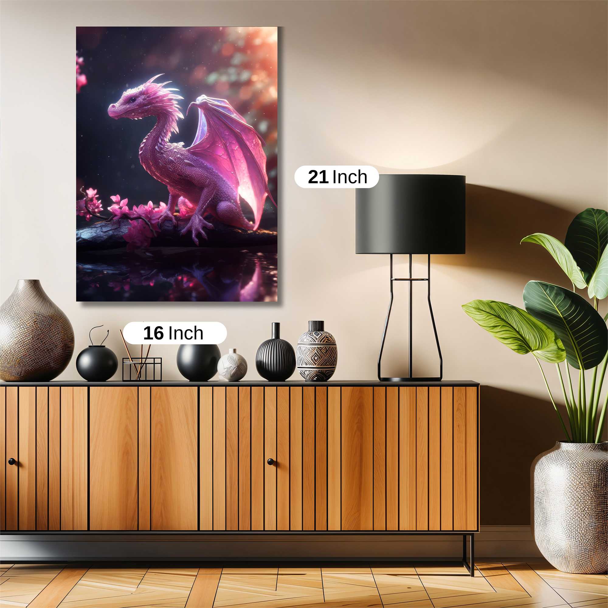 Lizard Enigma Safe Wall Magnetic / M