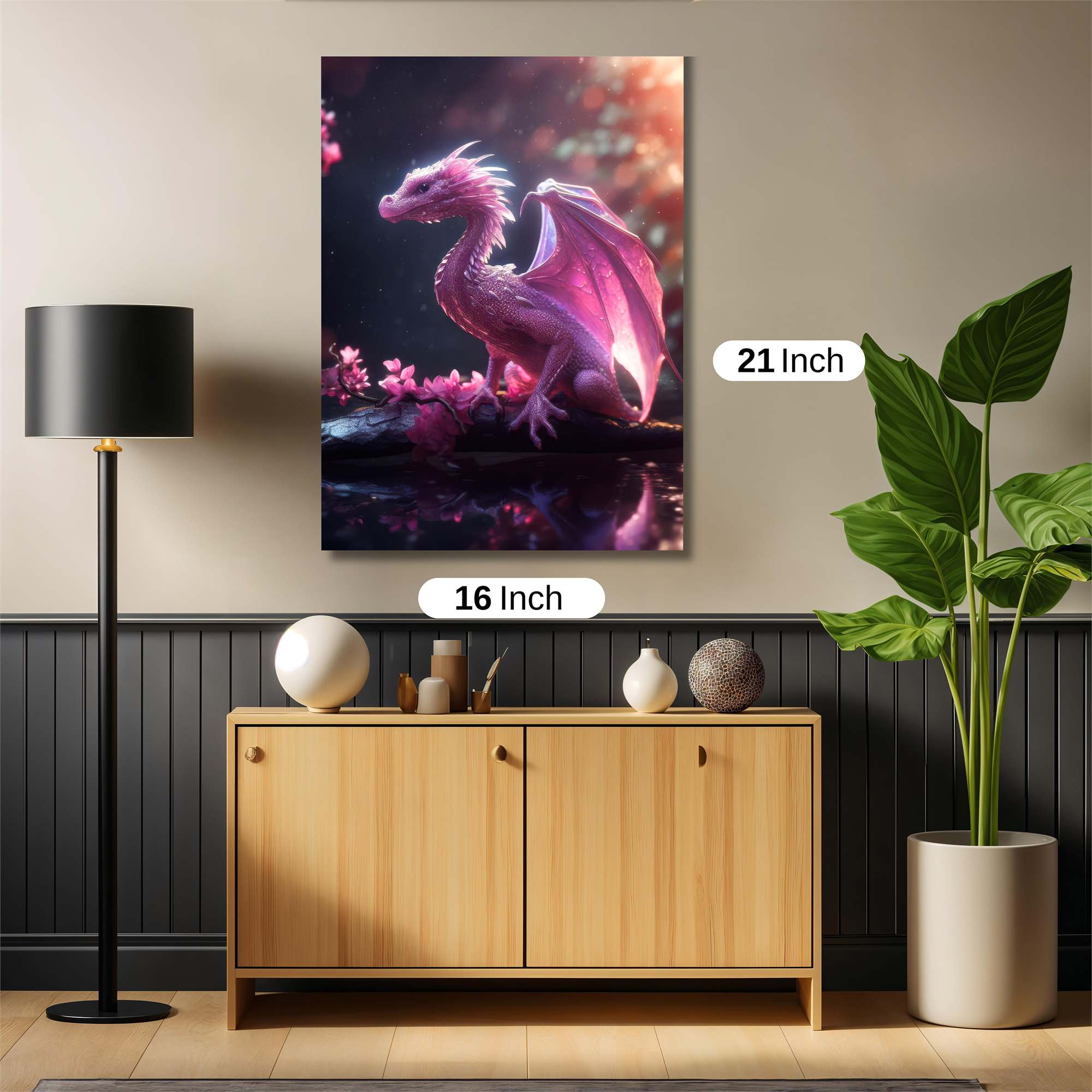 Lizard Enigma Safe Wall Magnetic / M