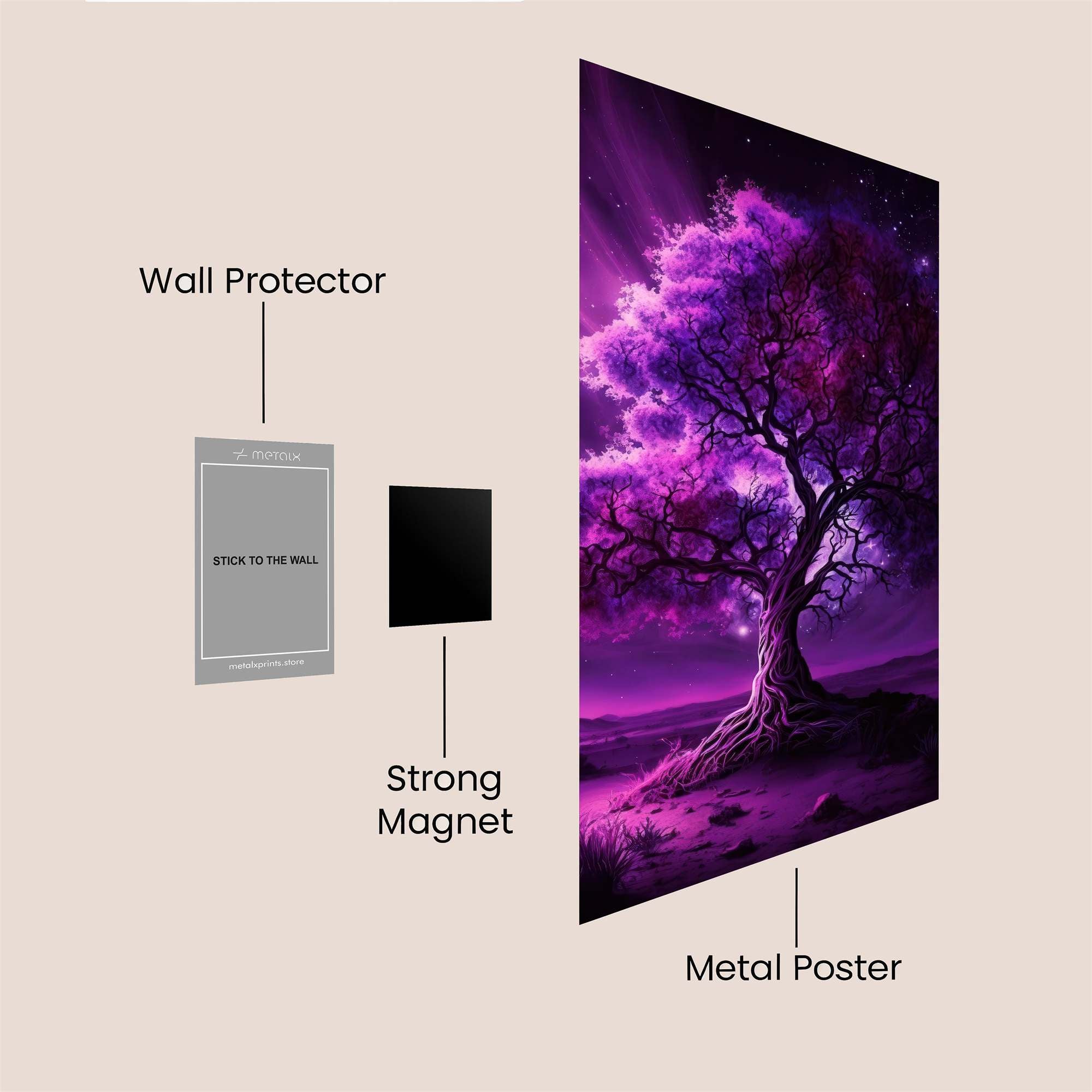 Nature's Embrace Safe Wall Magnetic / M