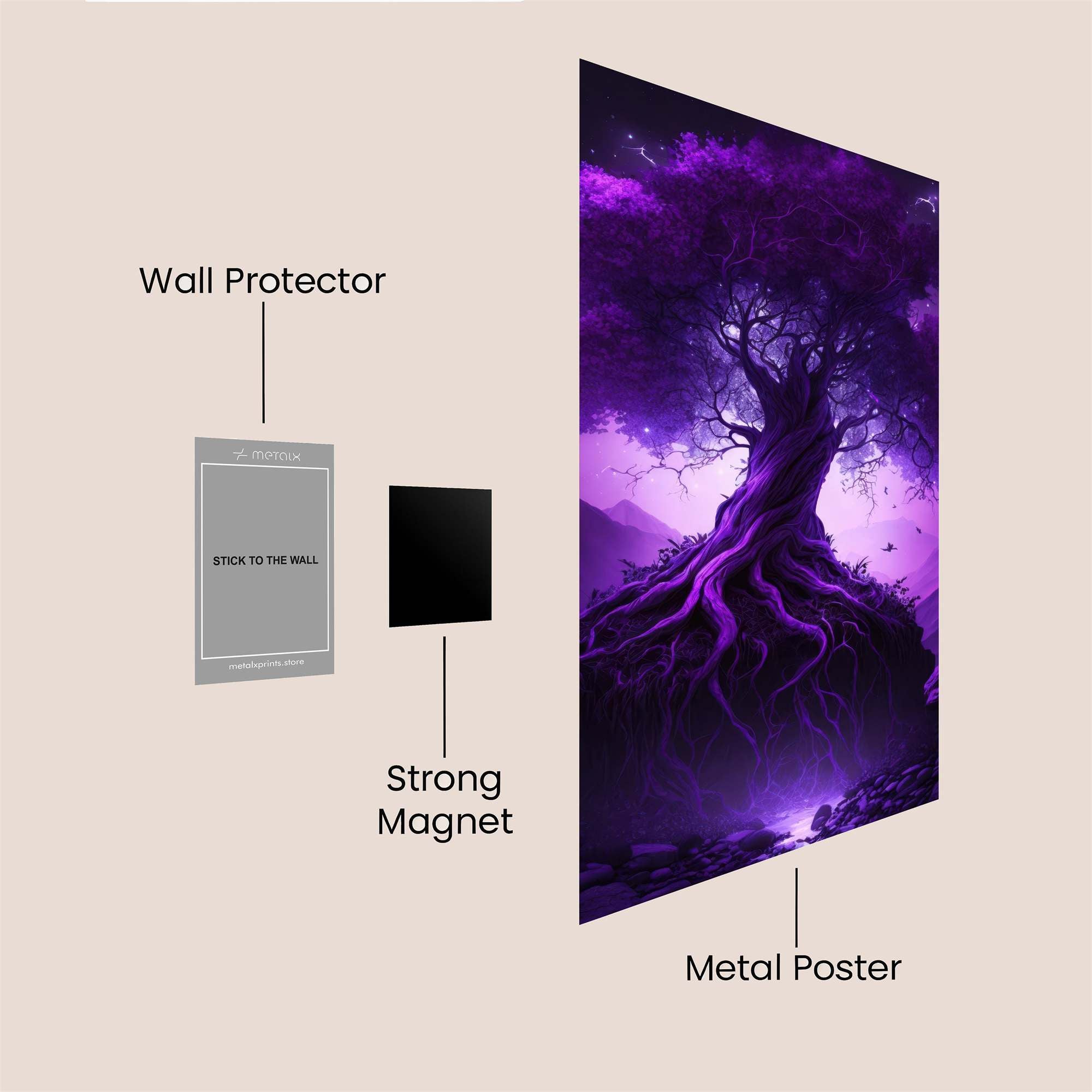 Lava Warrior Safe Wall Magnetic / M