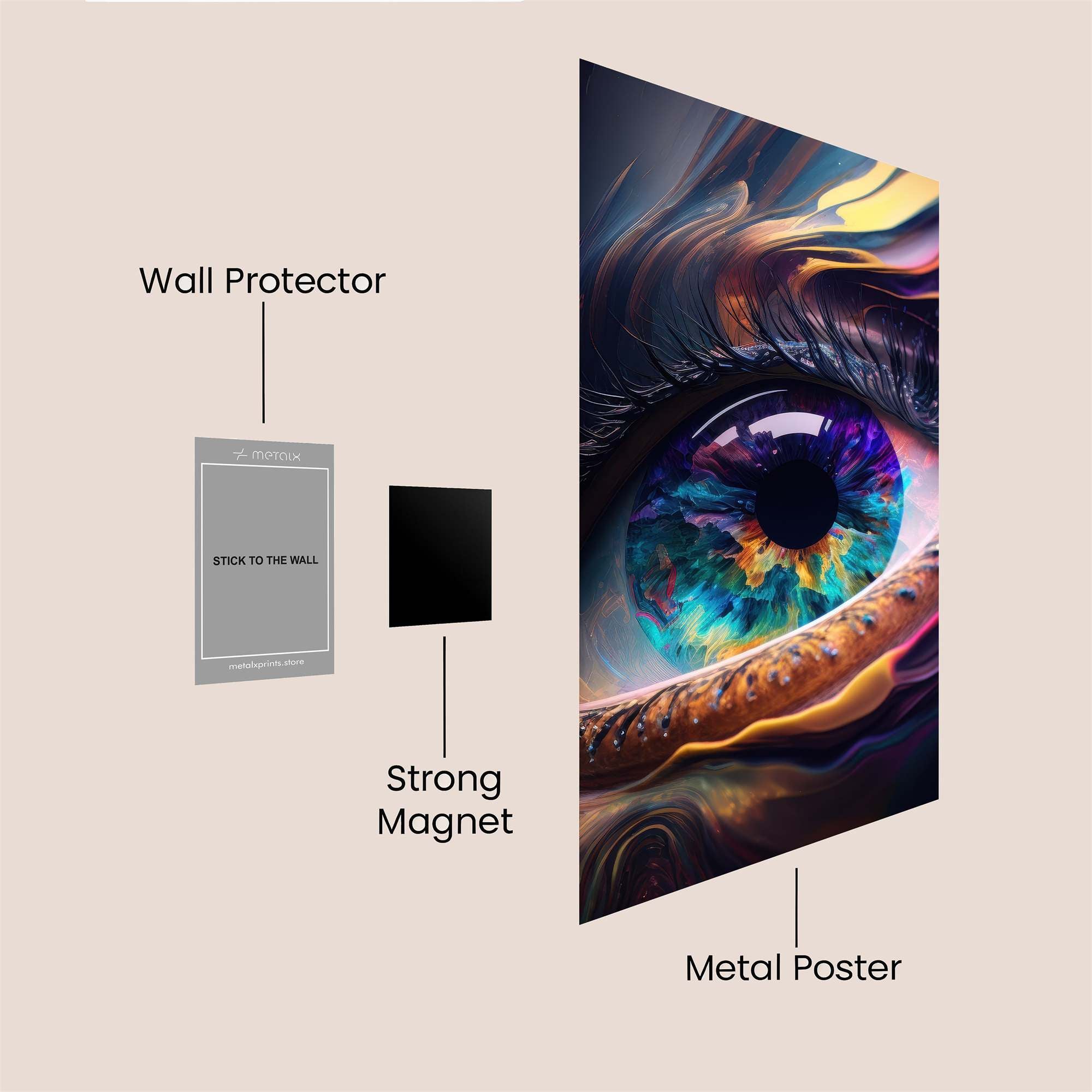 Lotus Serenity Safe Wall Magnetic / M