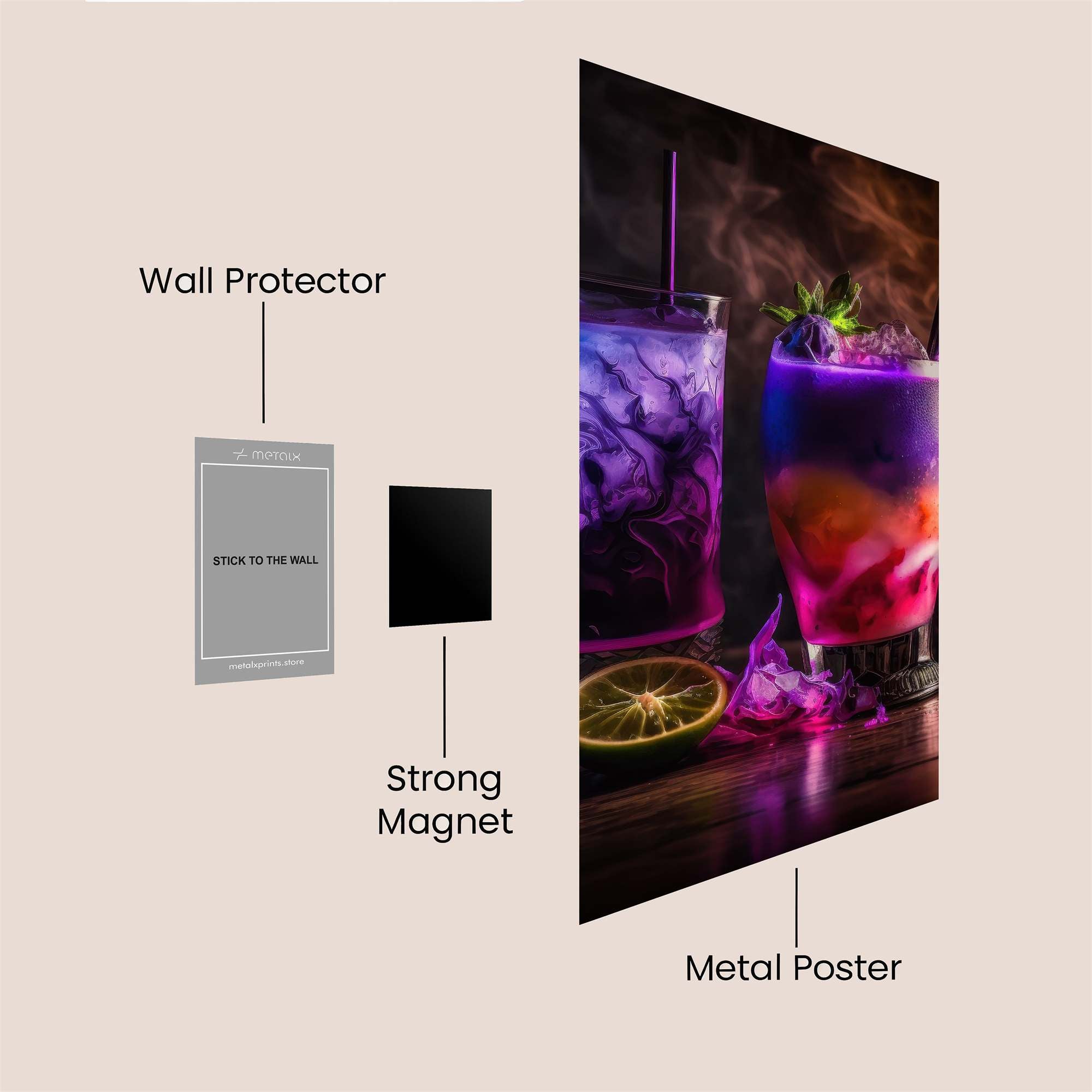 Lion Radiance Safe Wall Magnetic / M