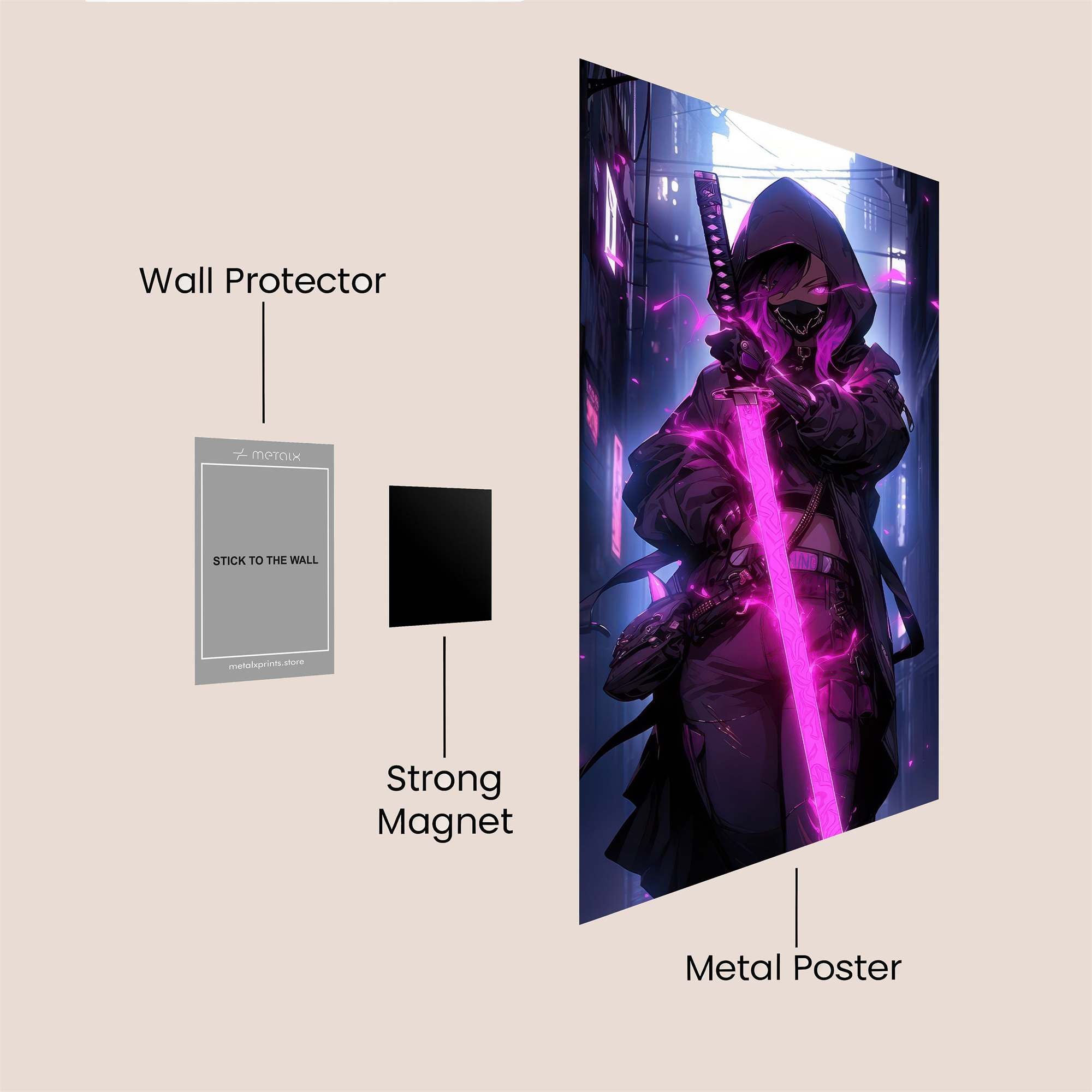 Tiger Duality Safe Wall Magnetic / M