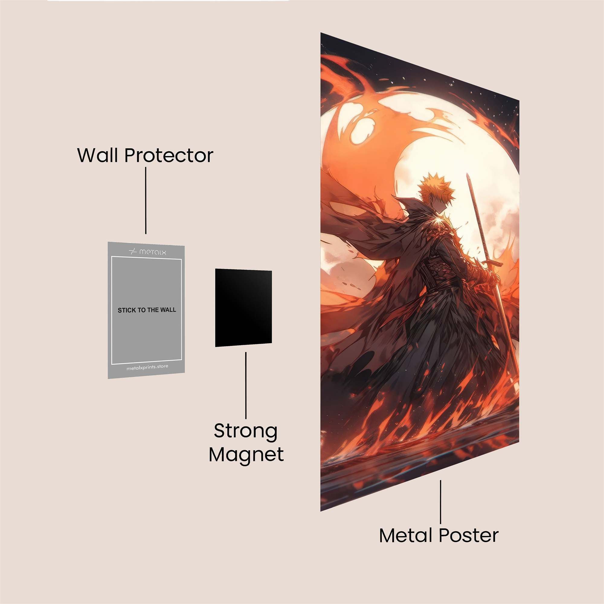 Crystal Majesty Safe Wall Magnetic / M